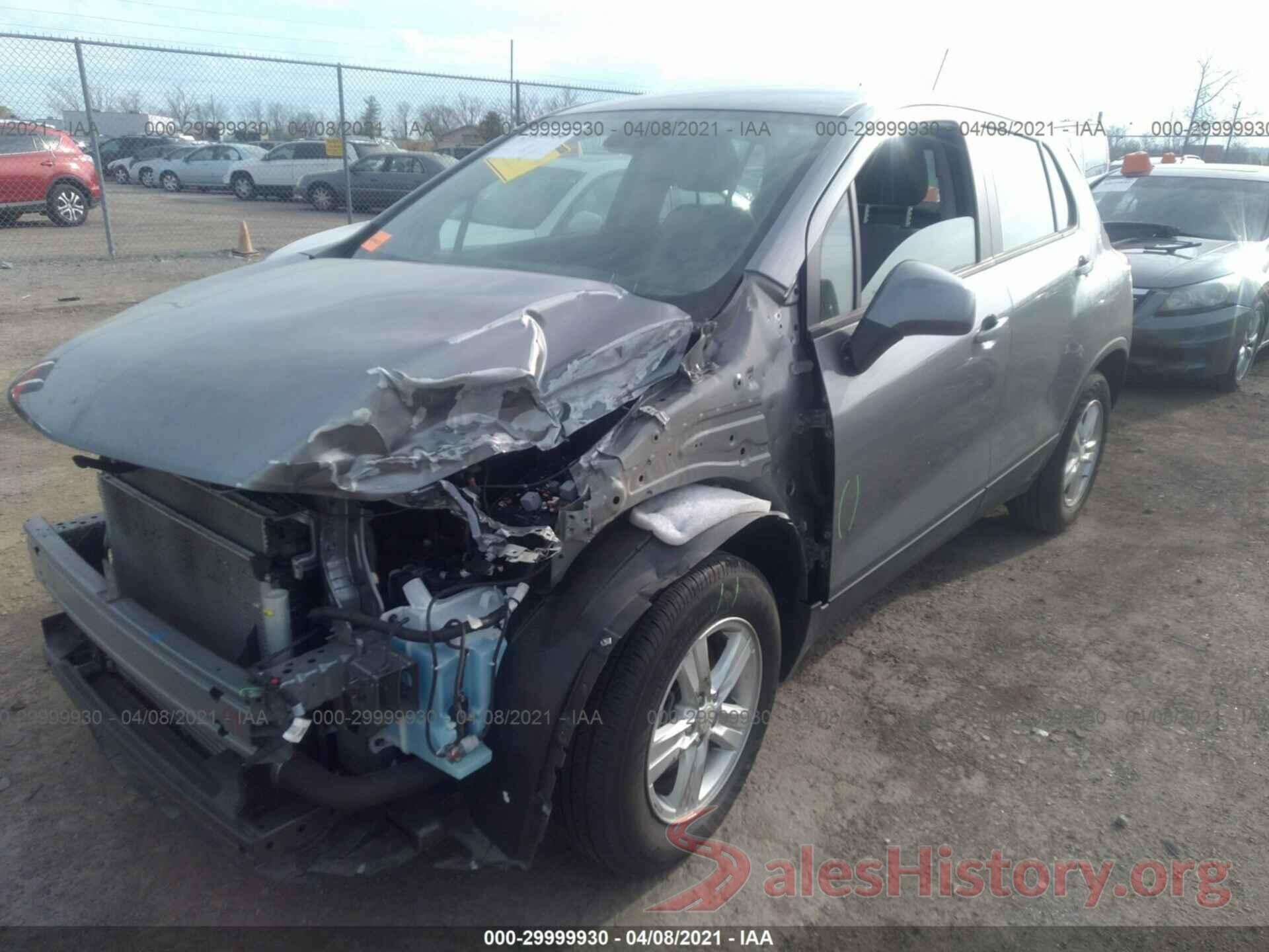 3GNCJKSBXLL161717 2020 CHEVROLET TRAX