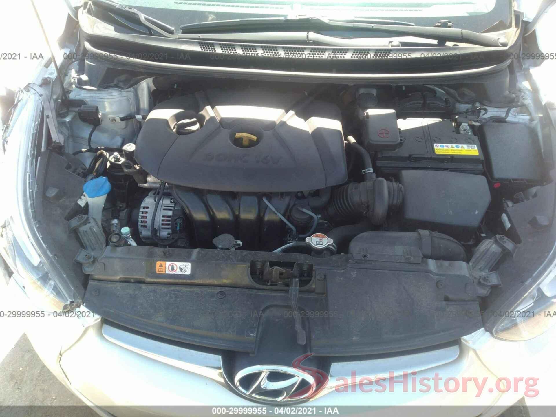 5NPDH4AE1GH720710 2016 HYUNDAI ELANTRA