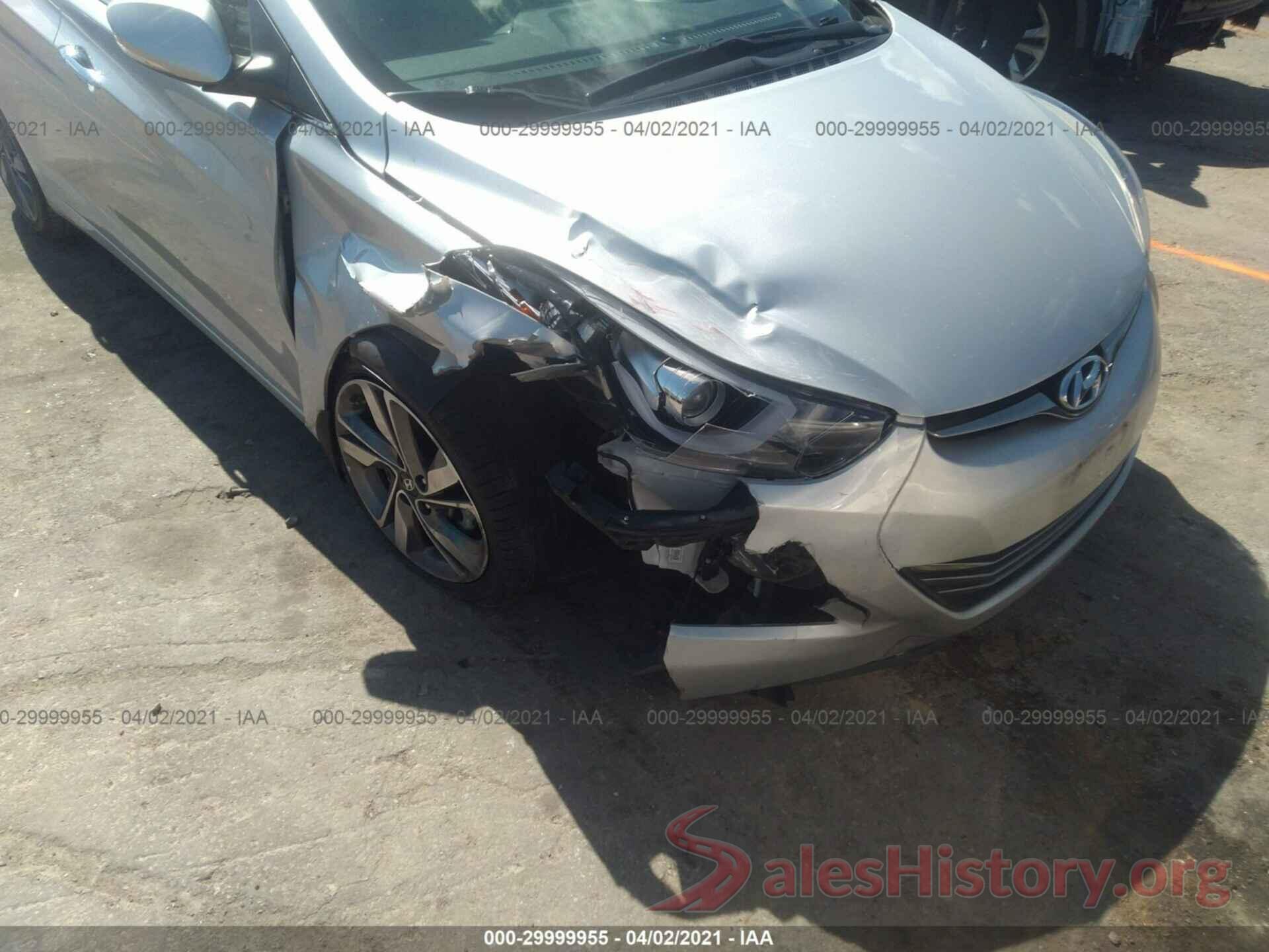 5NPDH4AE1GH720710 2016 HYUNDAI ELANTRA