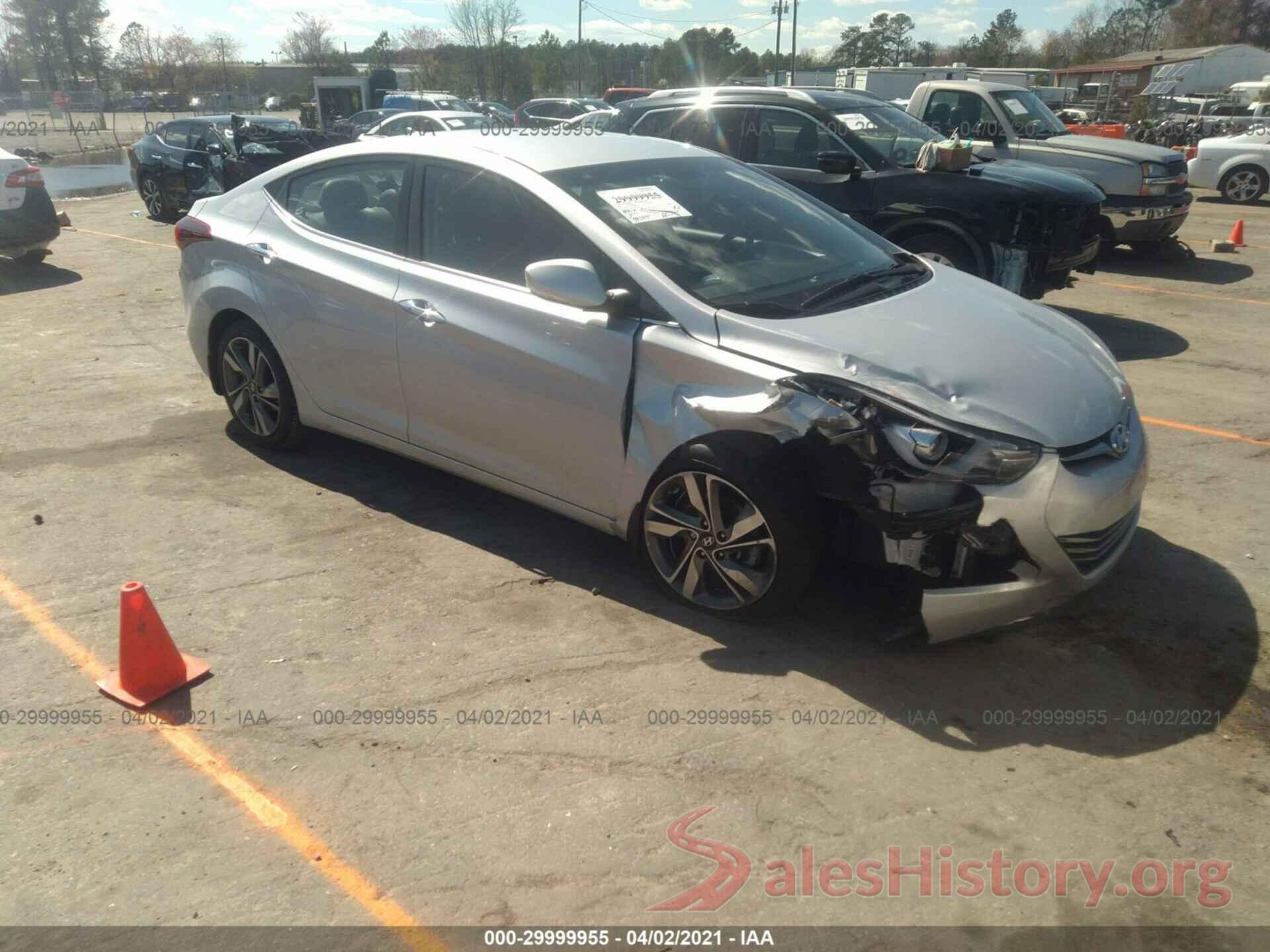 5NPDH4AE1GH720710 2016 HYUNDAI ELANTRA