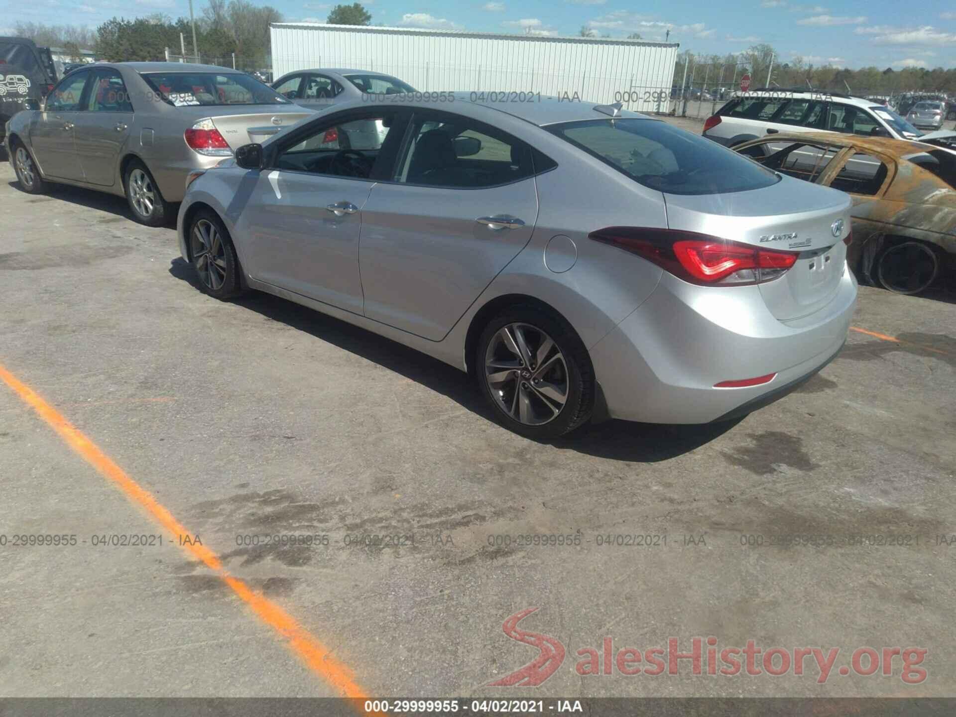 5NPDH4AE1GH720710 2016 HYUNDAI ELANTRA