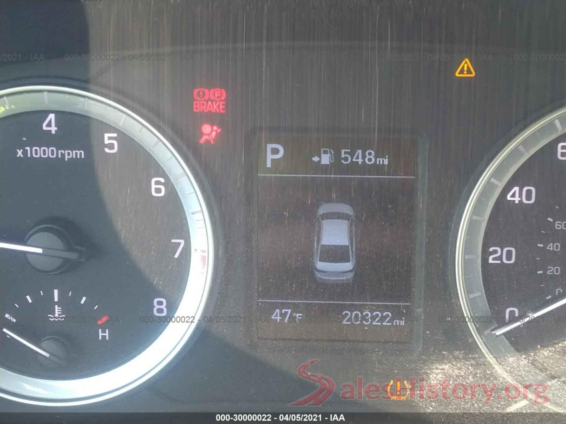 5NPE24AF2KH764125 2019 HYUNDAI SONATA