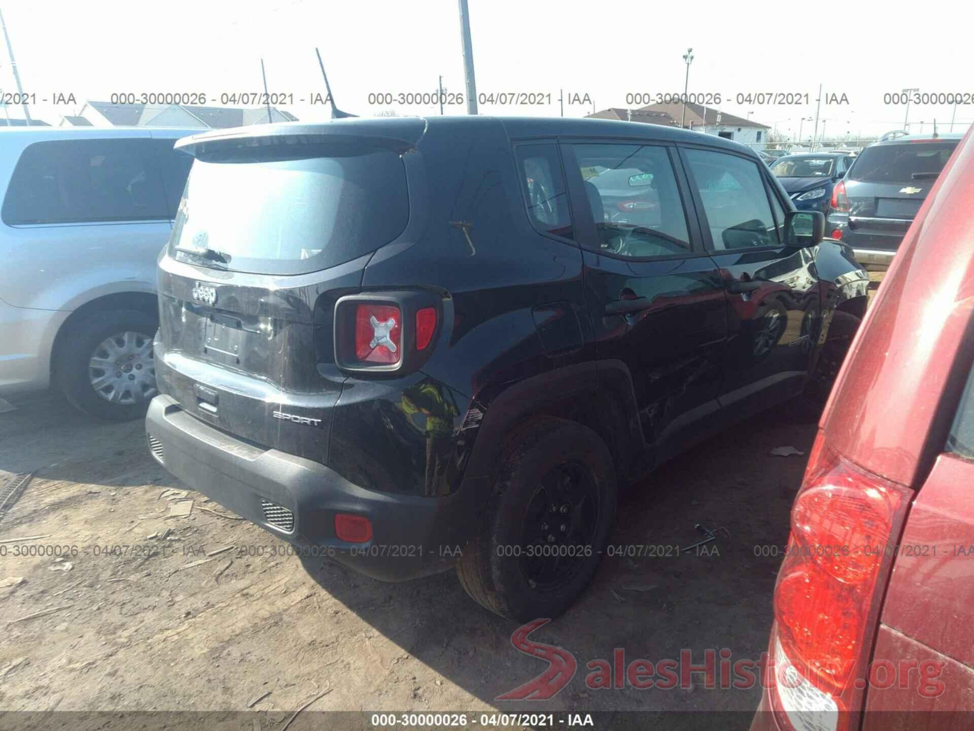 ZACNJAAB9LPL68763 2020 JEEP RENEGADE