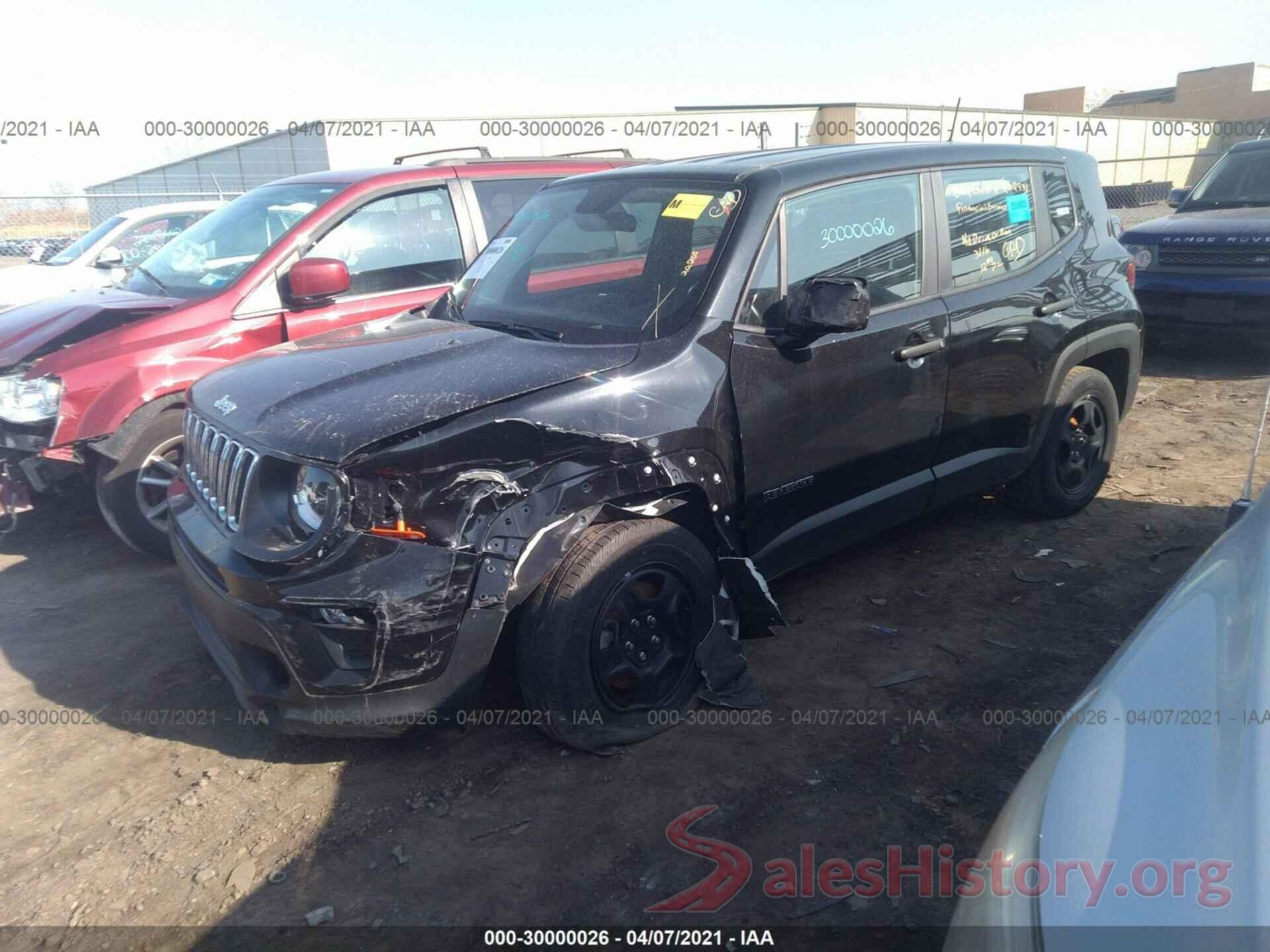 ZACNJAAB9LPL68763 2020 JEEP RENEGADE