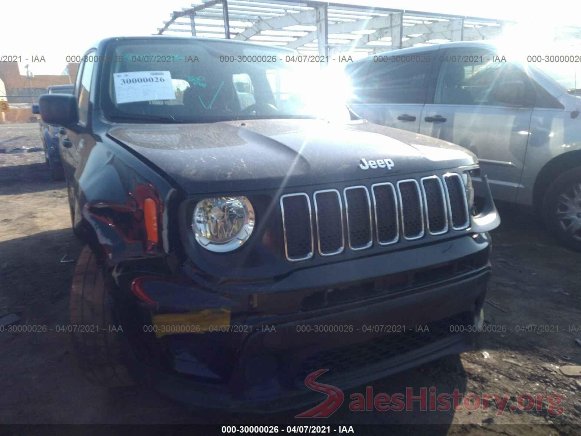 ZACNJAAB9LPL68763 2020 JEEP RENEGADE