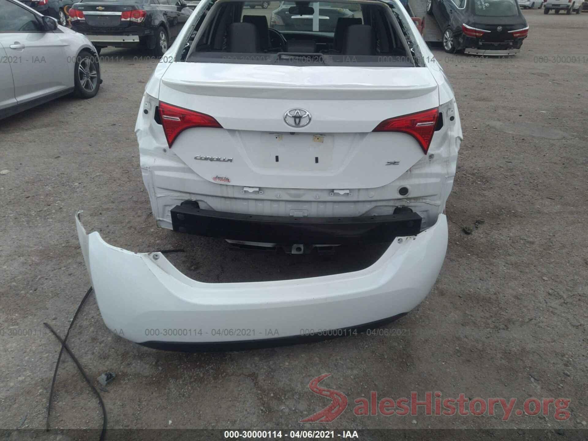 5YFBURHE4JP786250 2018 TOYOTA COROLLA