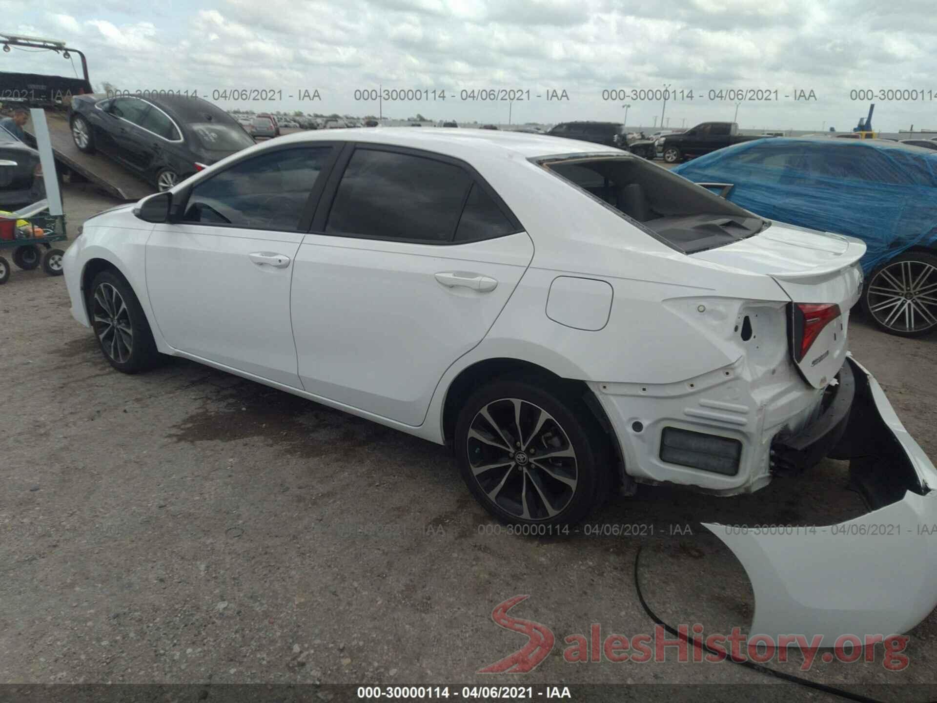 5YFBURHE4JP786250 2018 TOYOTA COROLLA