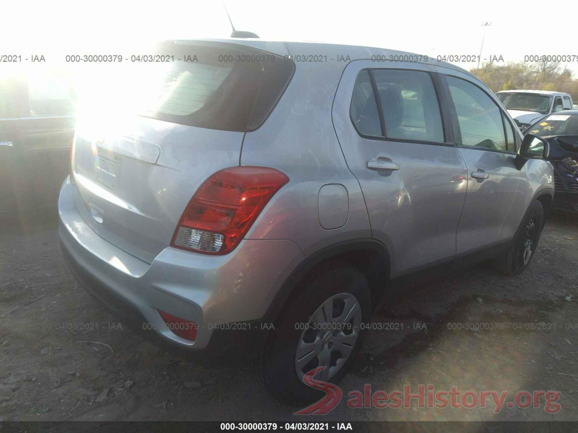 KL7CJKSB2HB179353 2017 CHEVROLET TRAX