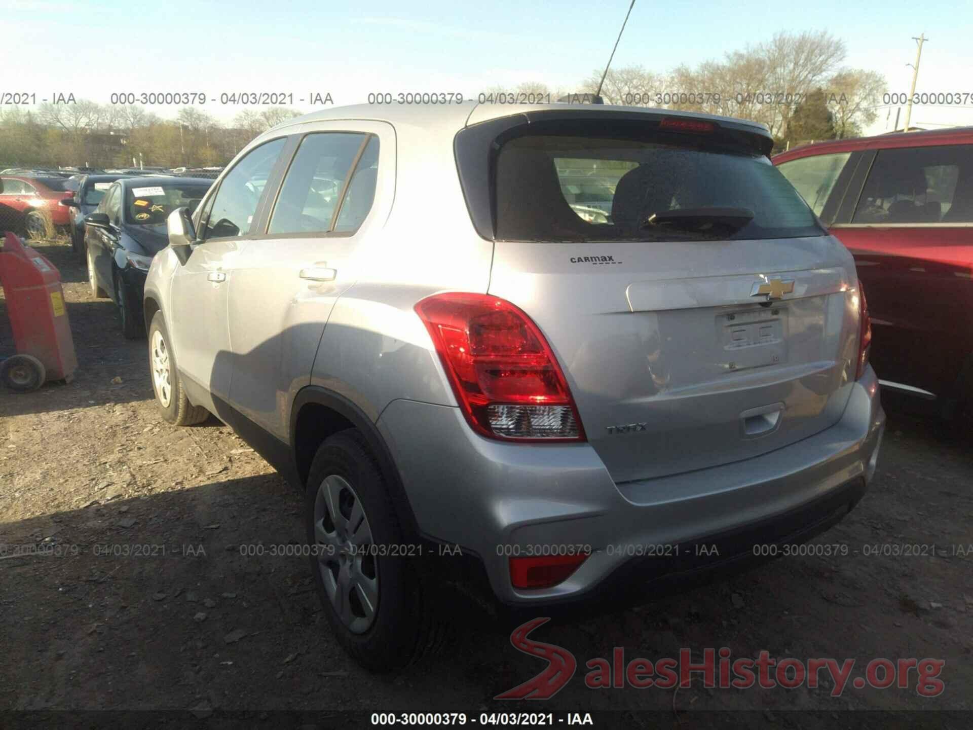 KL7CJKSB2HB179353 2017 CHEVROLET TRAX