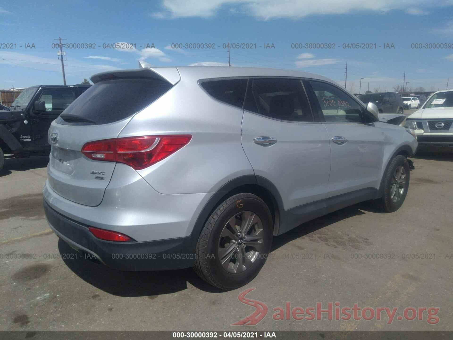 5XYZTDLB2GG350236 2016 HYUNDAI SANTA FE SPORT