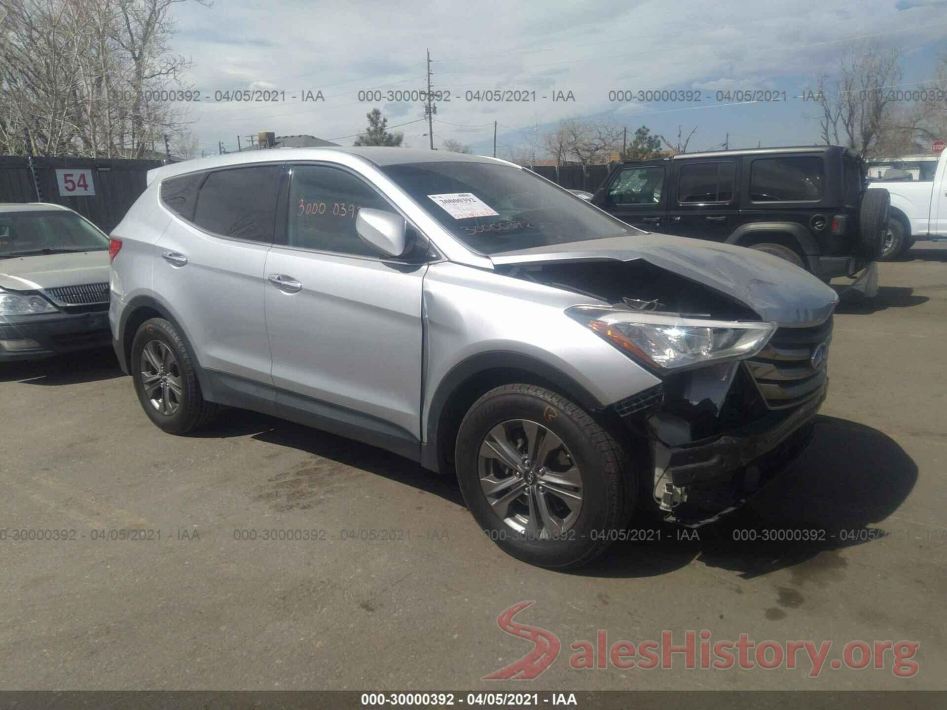 5XYZTDLB2GG350236 2016 HYUNDAI SANTA FE SPORT