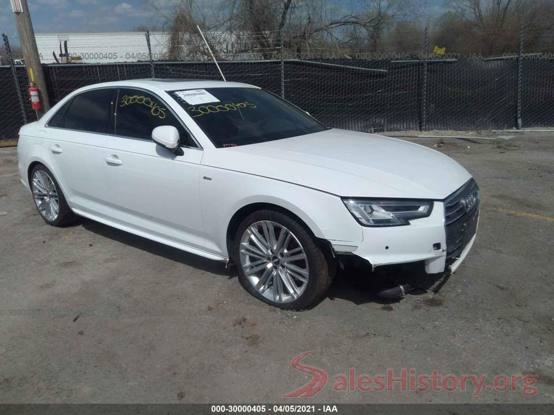 WAUENAF46HN038688 2017 AUDI A4