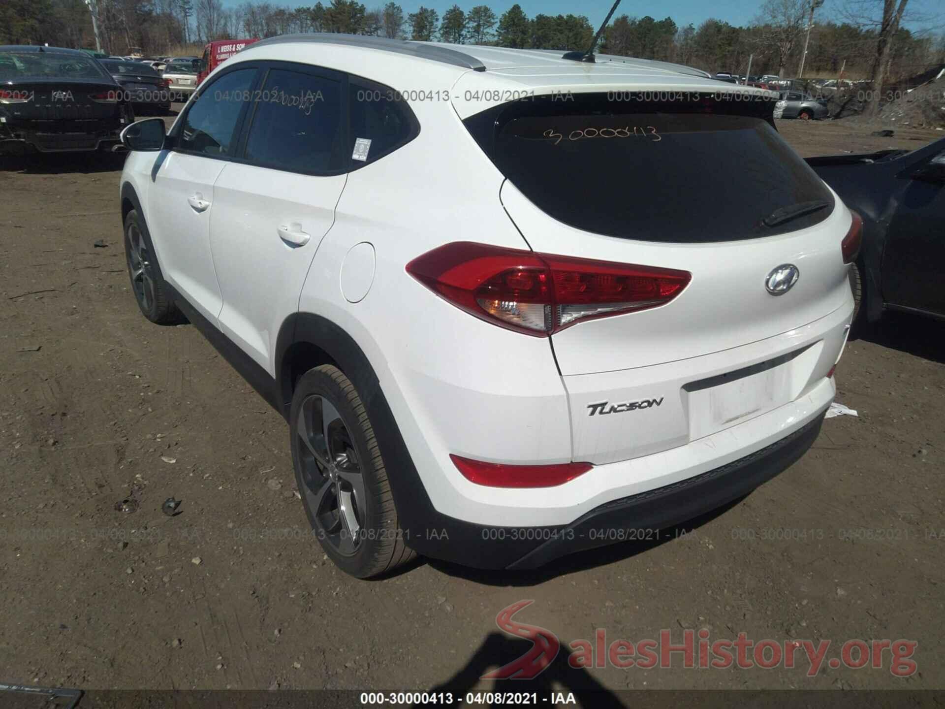 KM8J3CA43GU129332 2016 HYUNDAI TUCSON