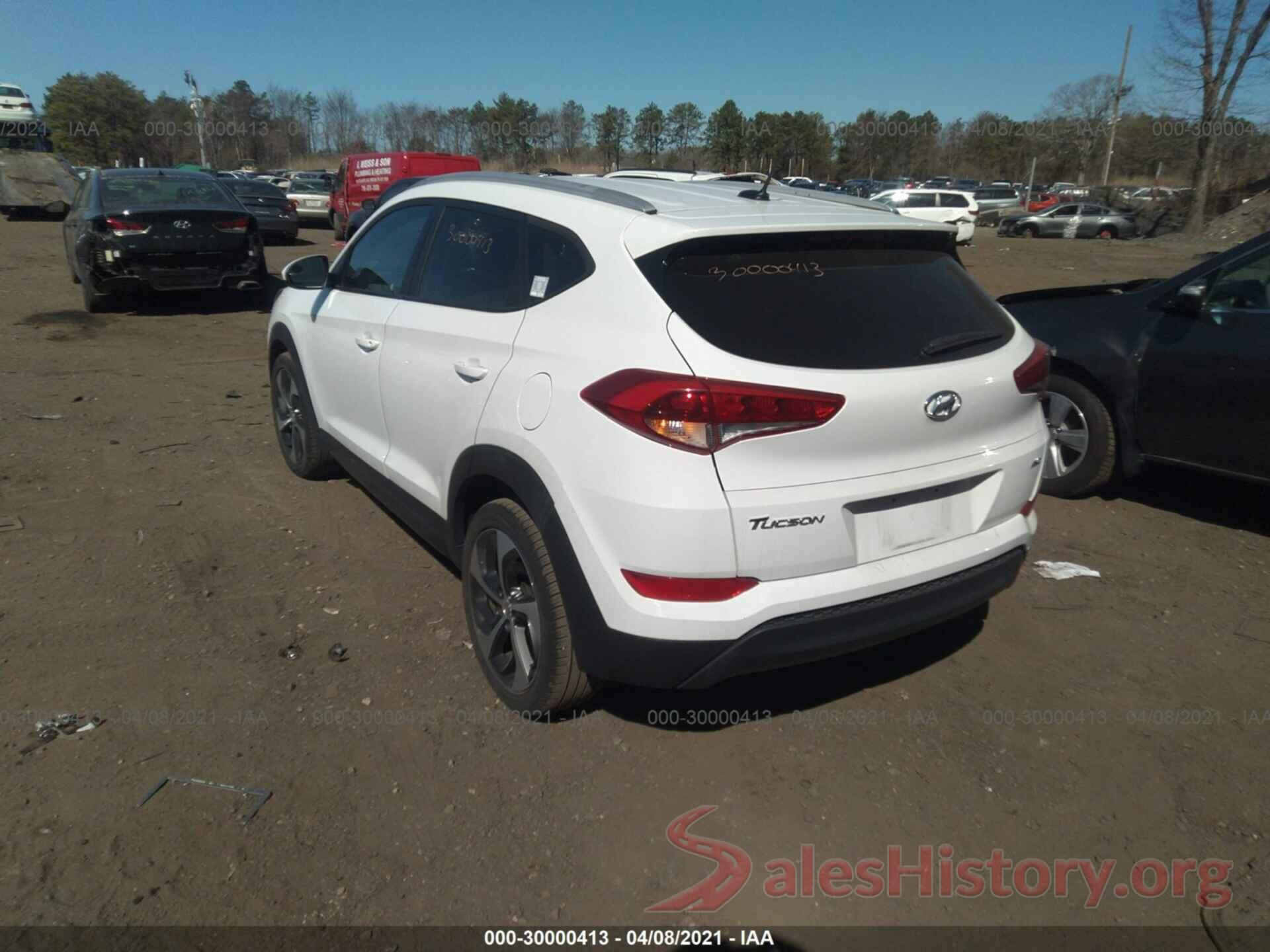 KM8J3CA43GU129332 2016 HYUNDAI TUCSON