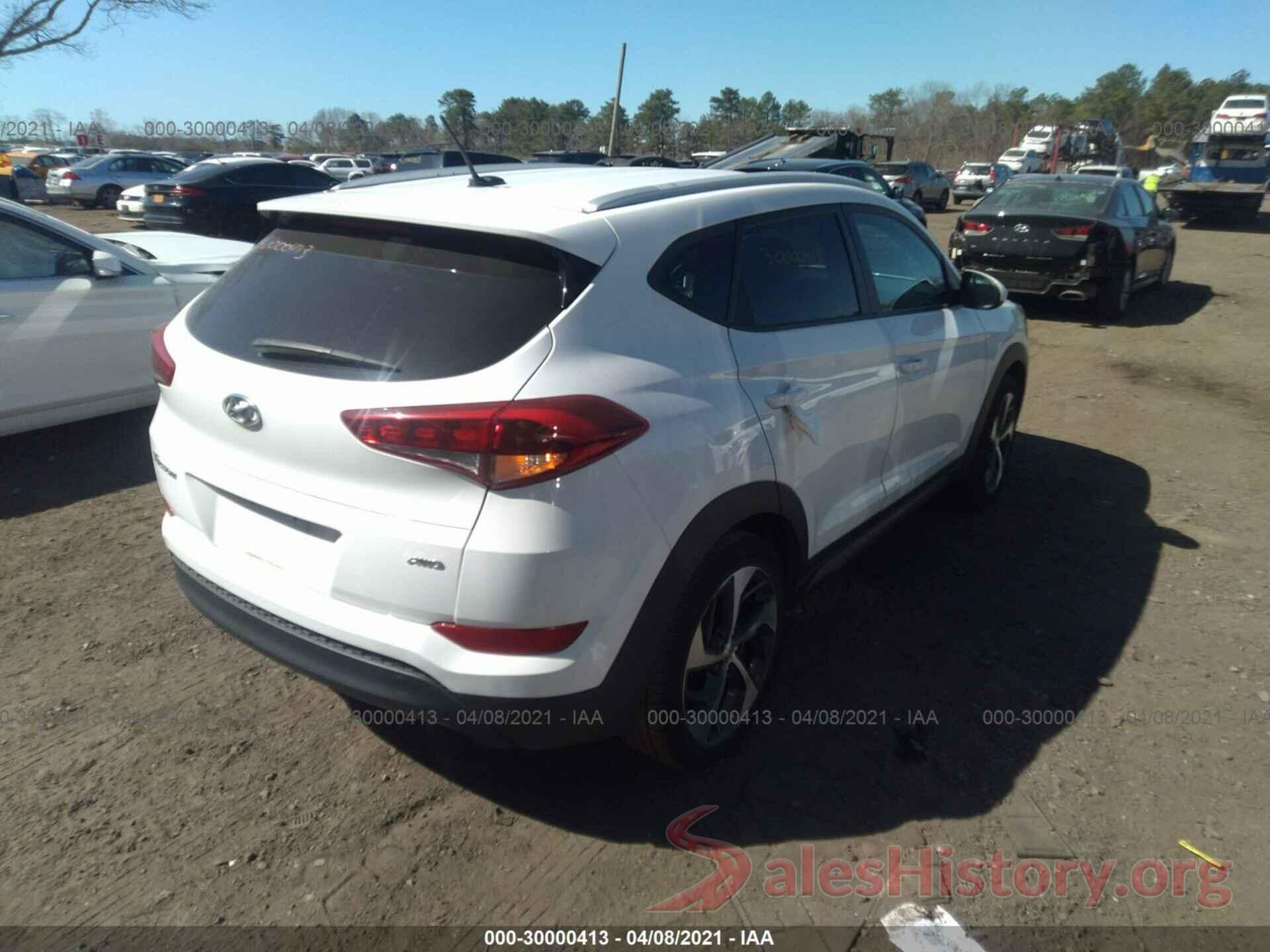 KM8J3CA43GU129332 2016 HYUNDAI TUCSON