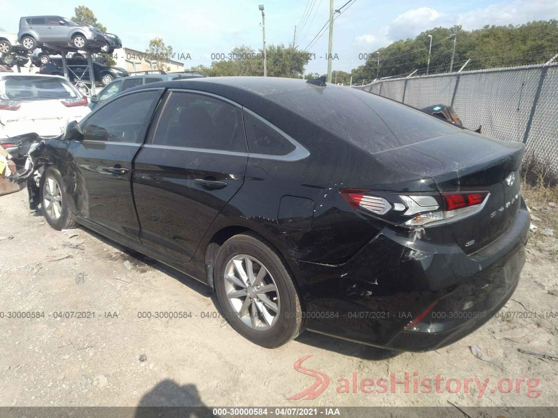 5NPE24AF6KH760224 2019 HYUNDAI SONATA