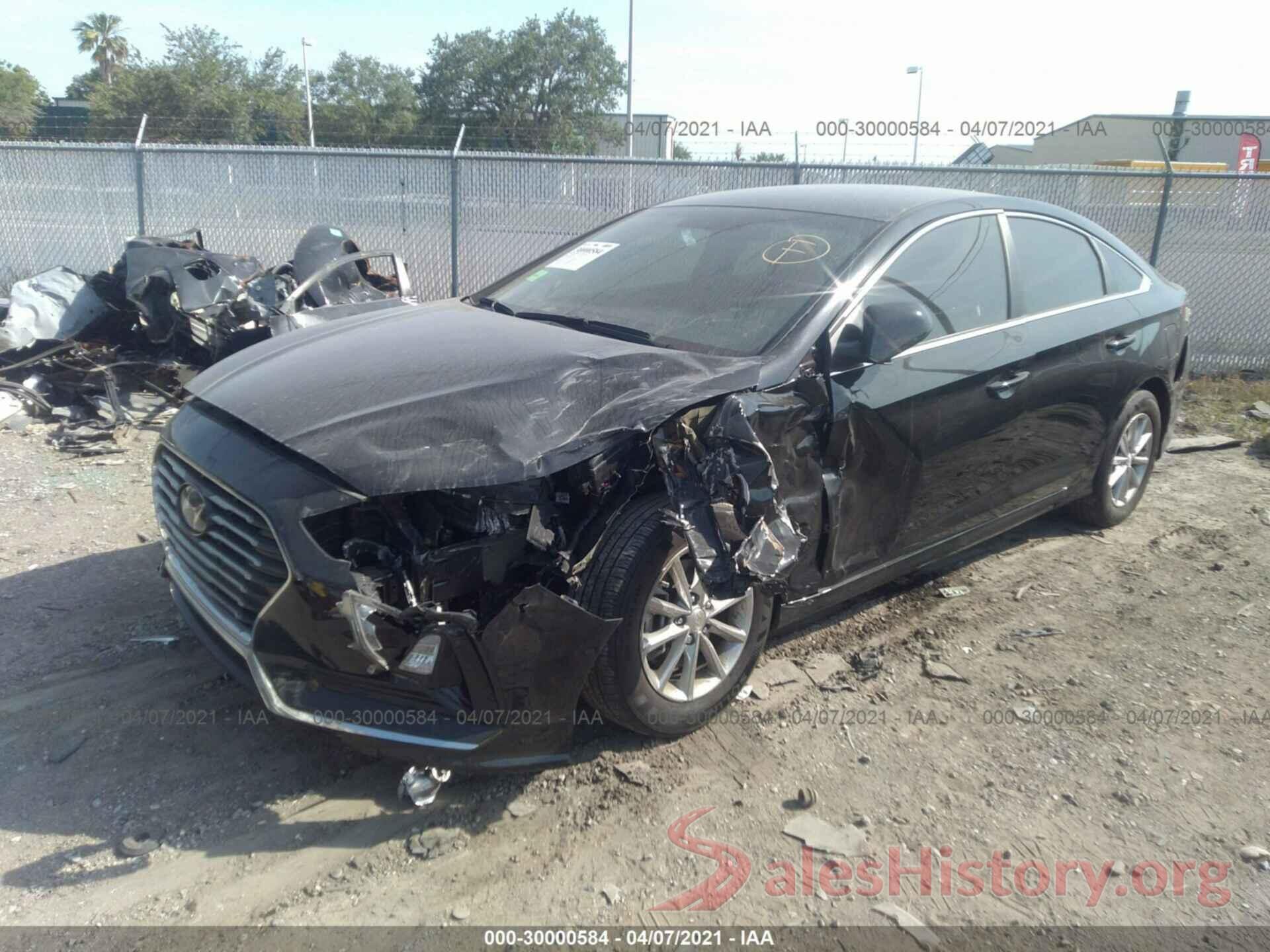 5NPE24AF6KH760224 2019 HYUNDAI SONATA