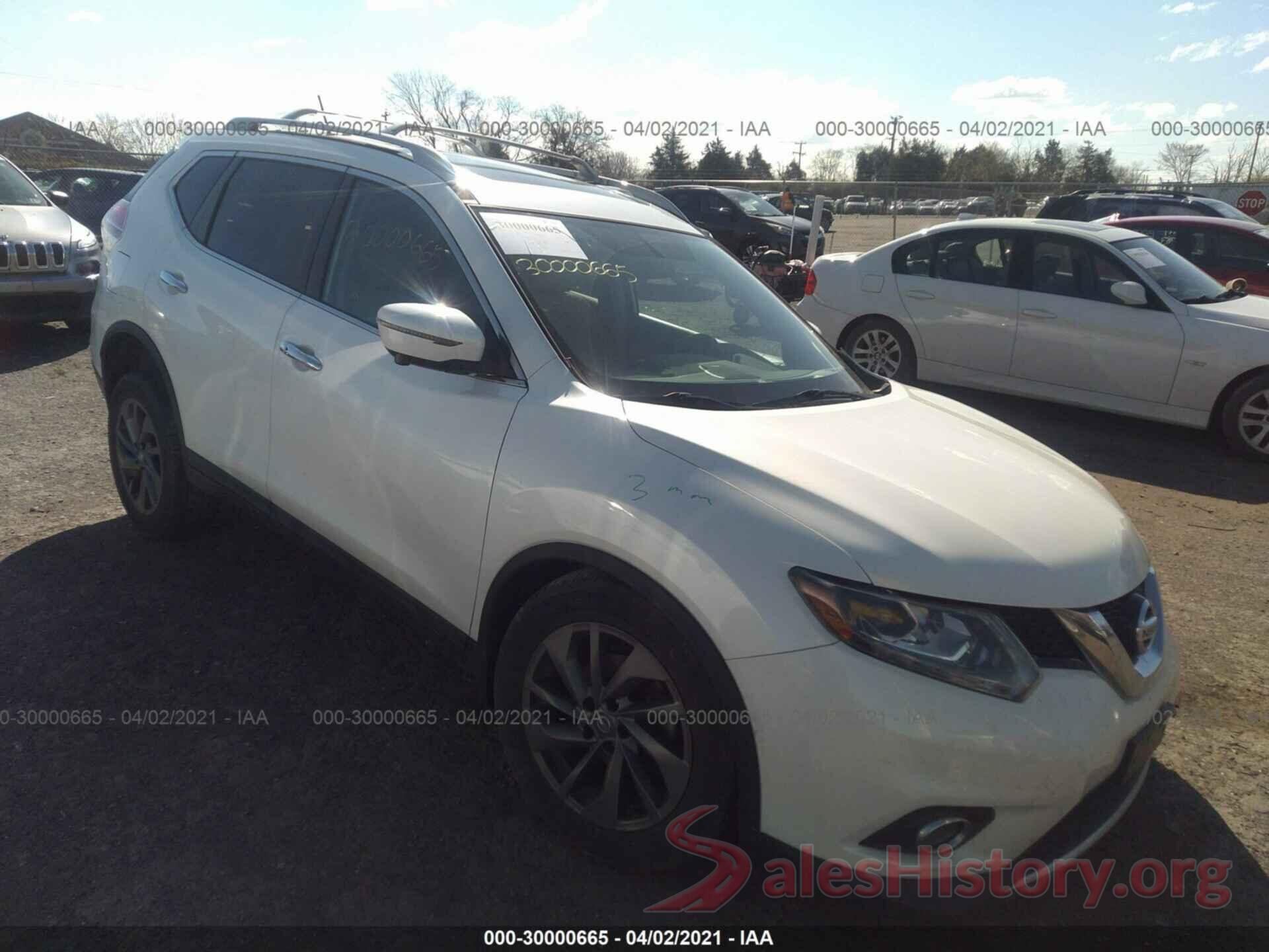 5N1AT2MVXGC811466 2016 NISSAN ROGUE