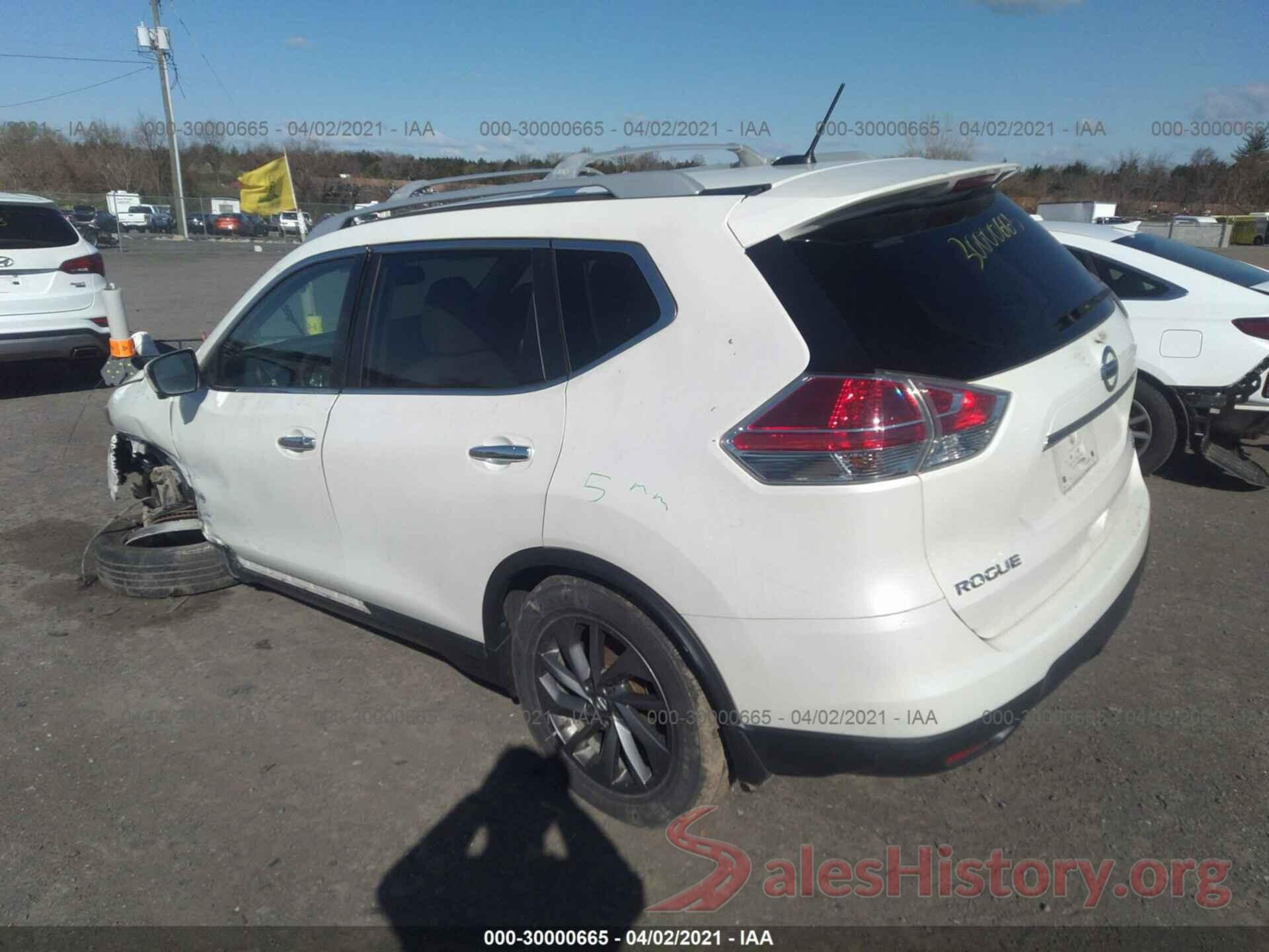 5N1AT2MVXGC811466 2016 NISSAN ROGUE