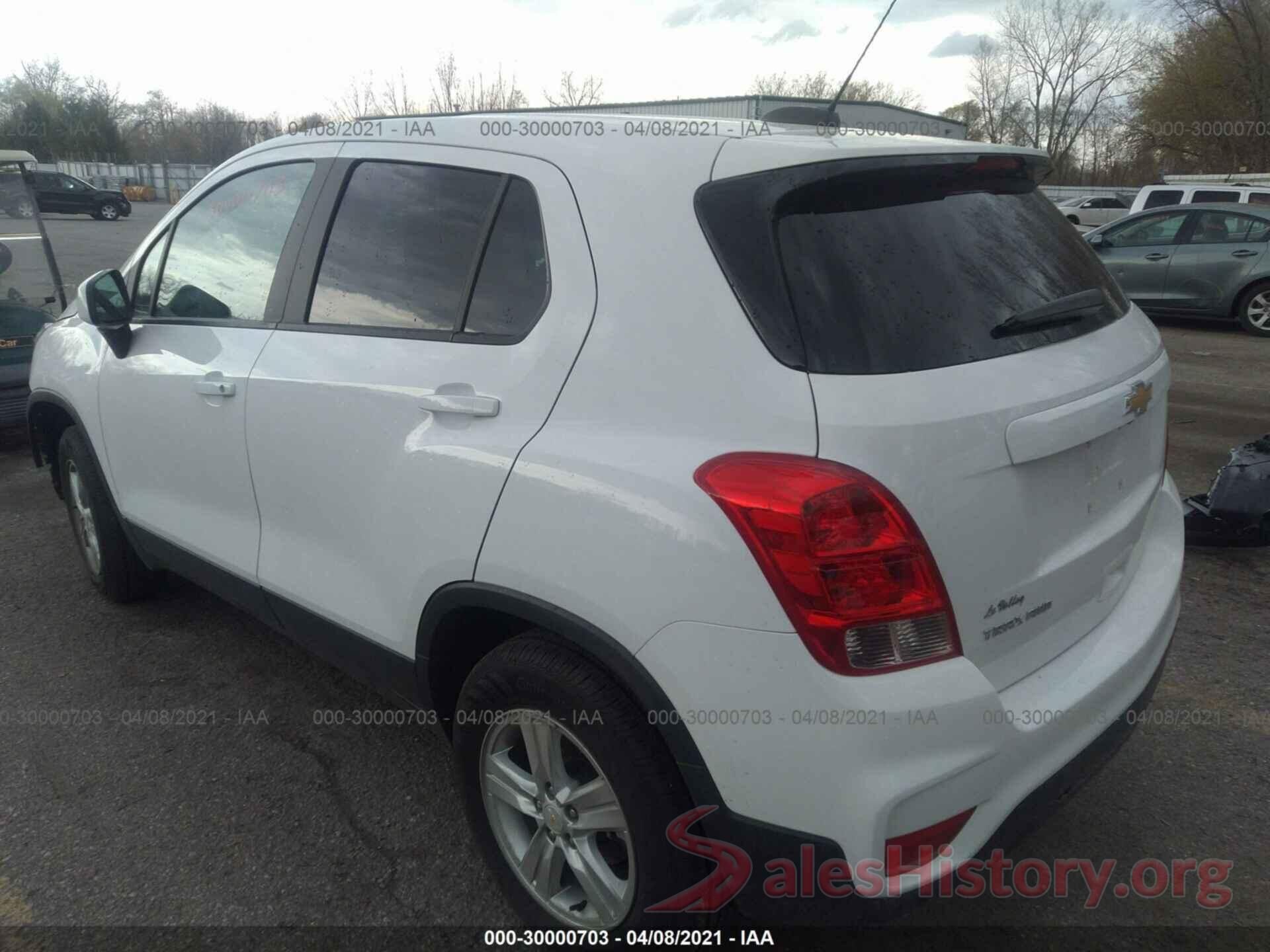 3GNCJNSB9LL183614 2020 CHEVROLET TRAX