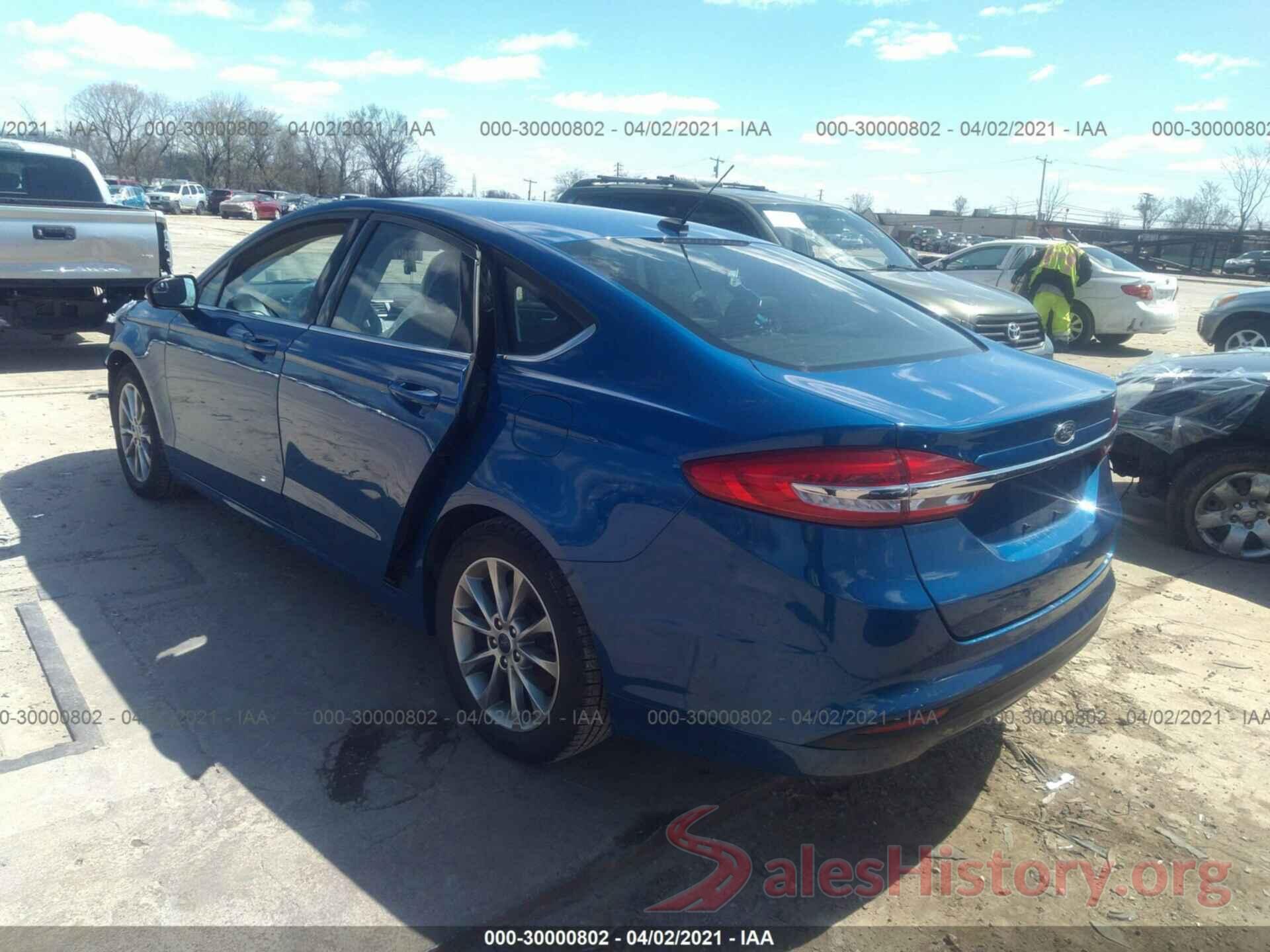 3FA6P0H70HR214169 2017 FORD FUSION