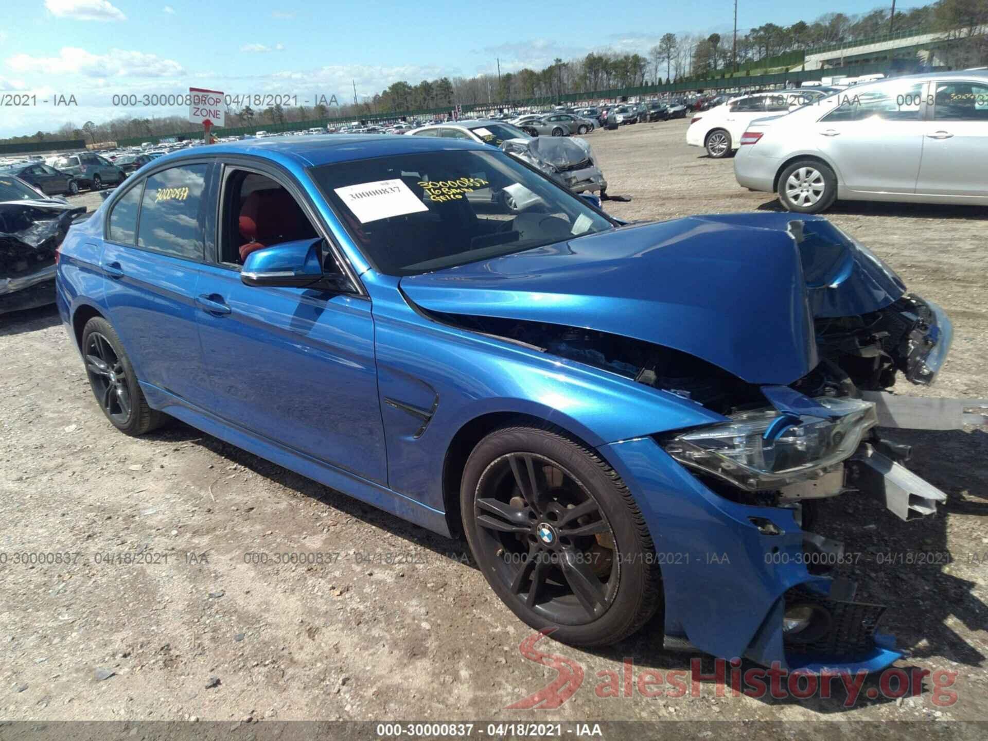 WBA8E3G53GNT77505 2016 BMW 3 SERIES