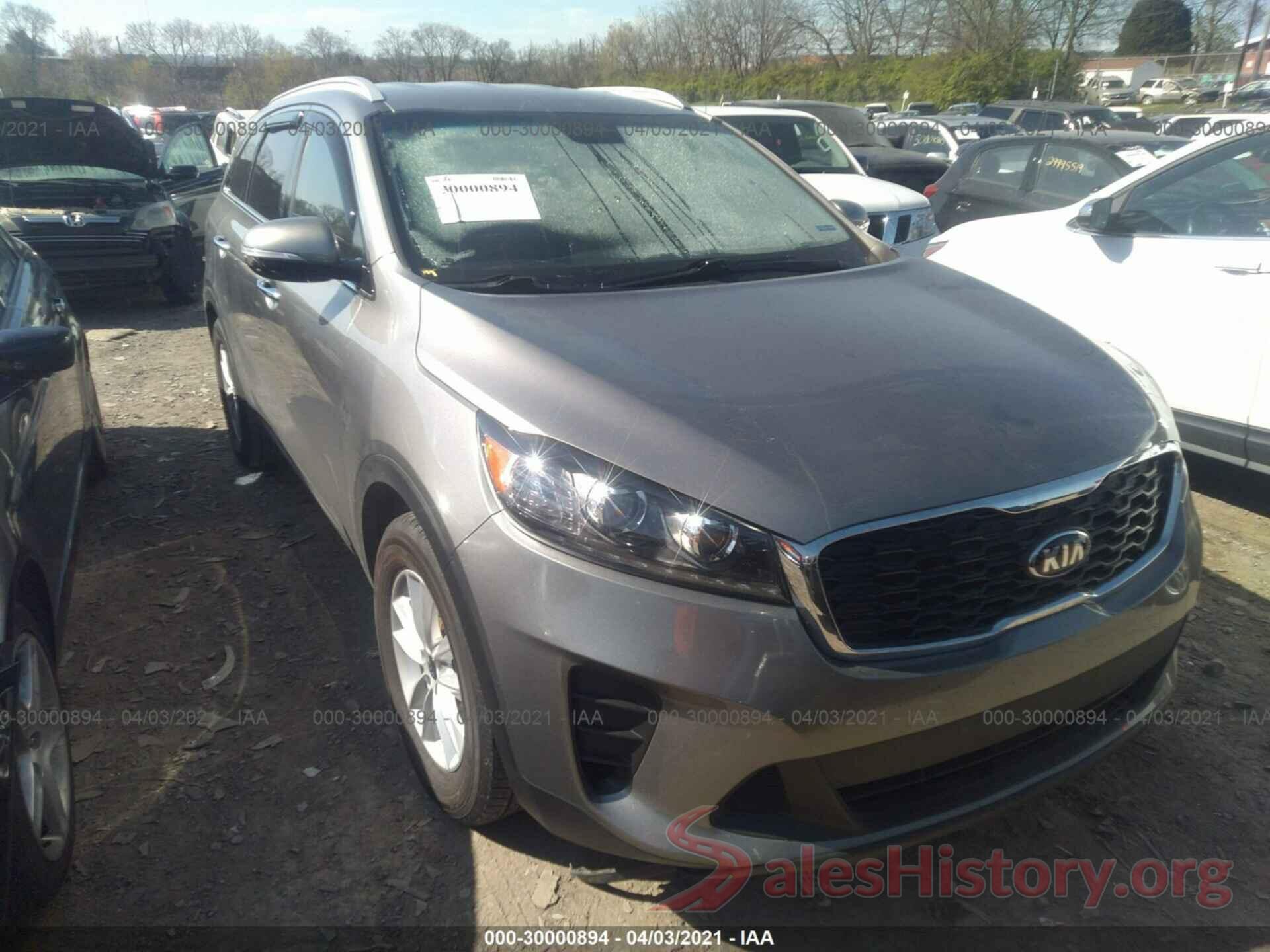 5XYPG4A54KG530349 2019 KIA SORENTO