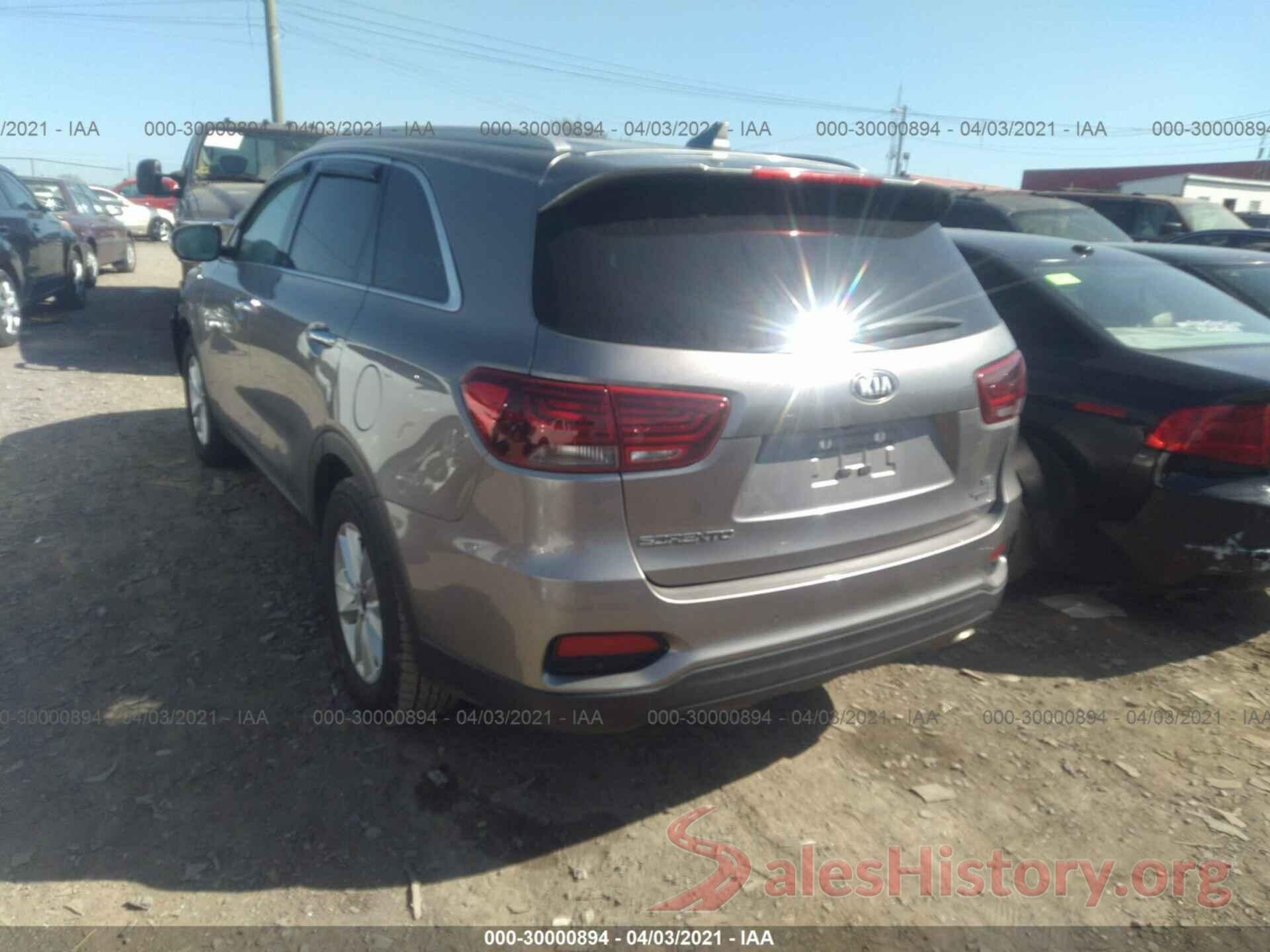 5XYPG4A54KG530349 2019 KIA SORENTO