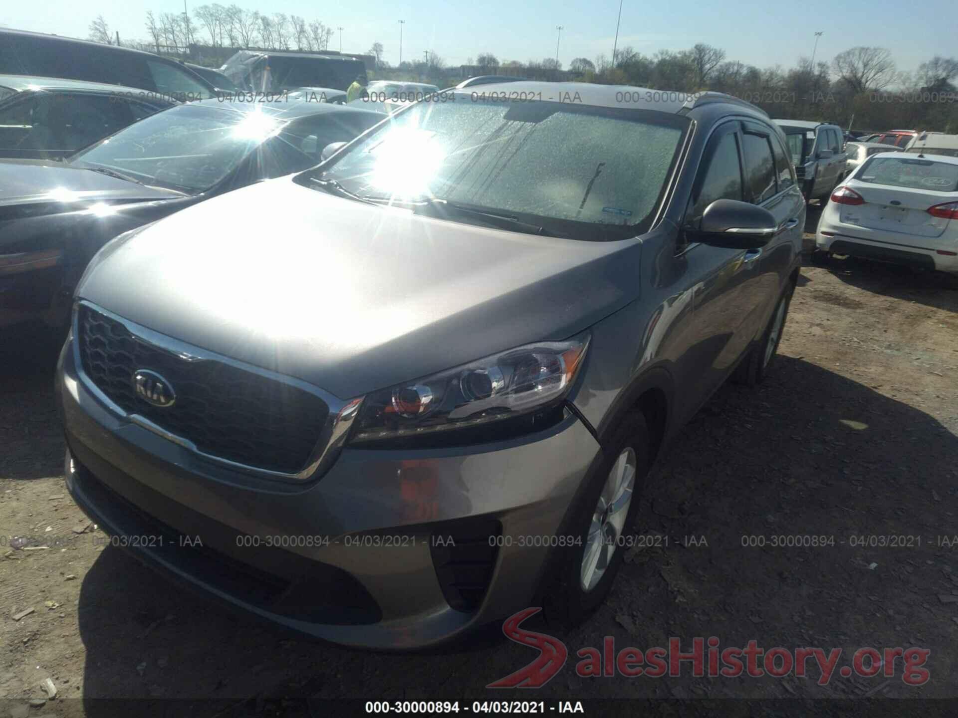 5XYPG4A54KG530349 2019 KIA SORENTO