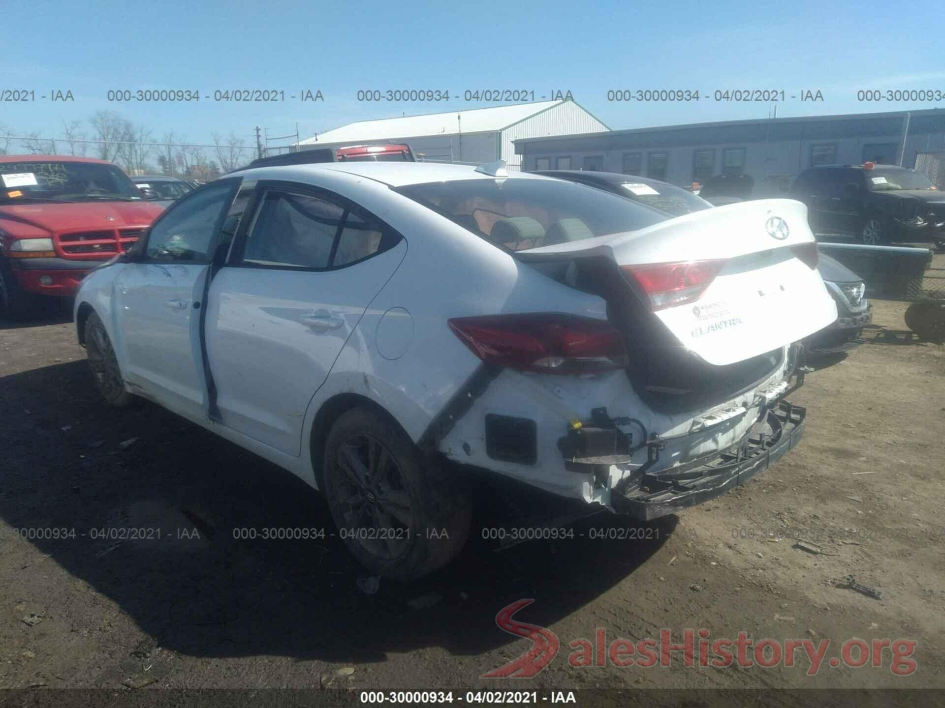 5NPD84LF3JH214311 2018 HYUNDAI ELANTRA