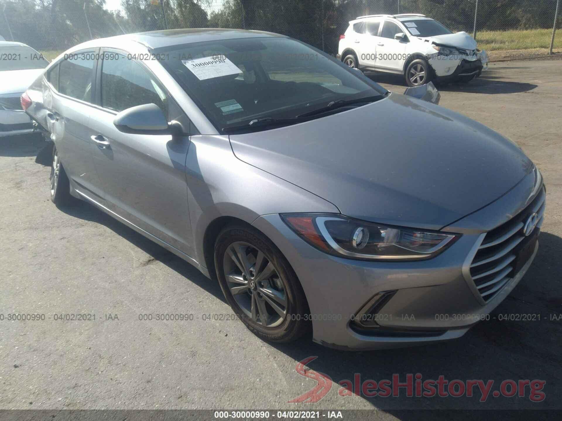 5NPD84LF2HH195454 2017 HYUNDAI ELANTRA