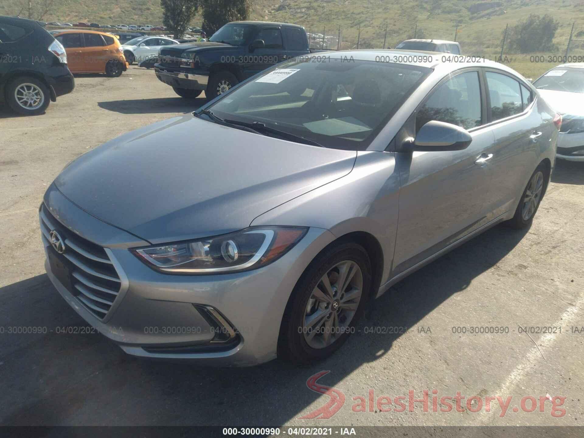 5NPD84LF2HH195454 2017 HYUNDAI ELANTRA