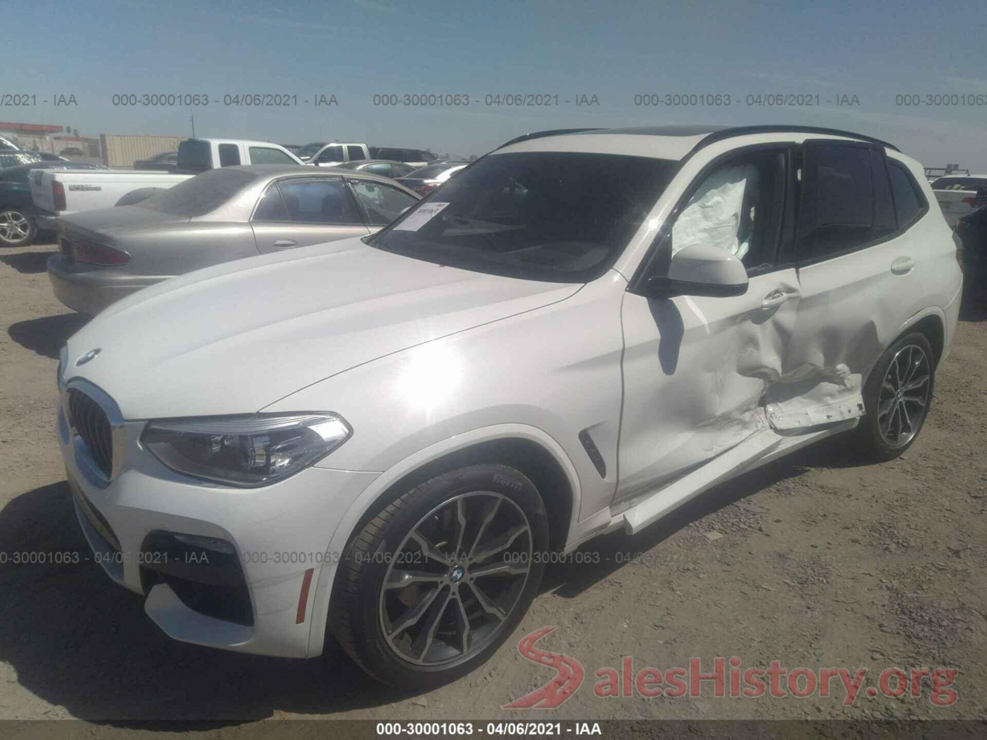 5UXTR7C50KLF27431 2019 BMW X3