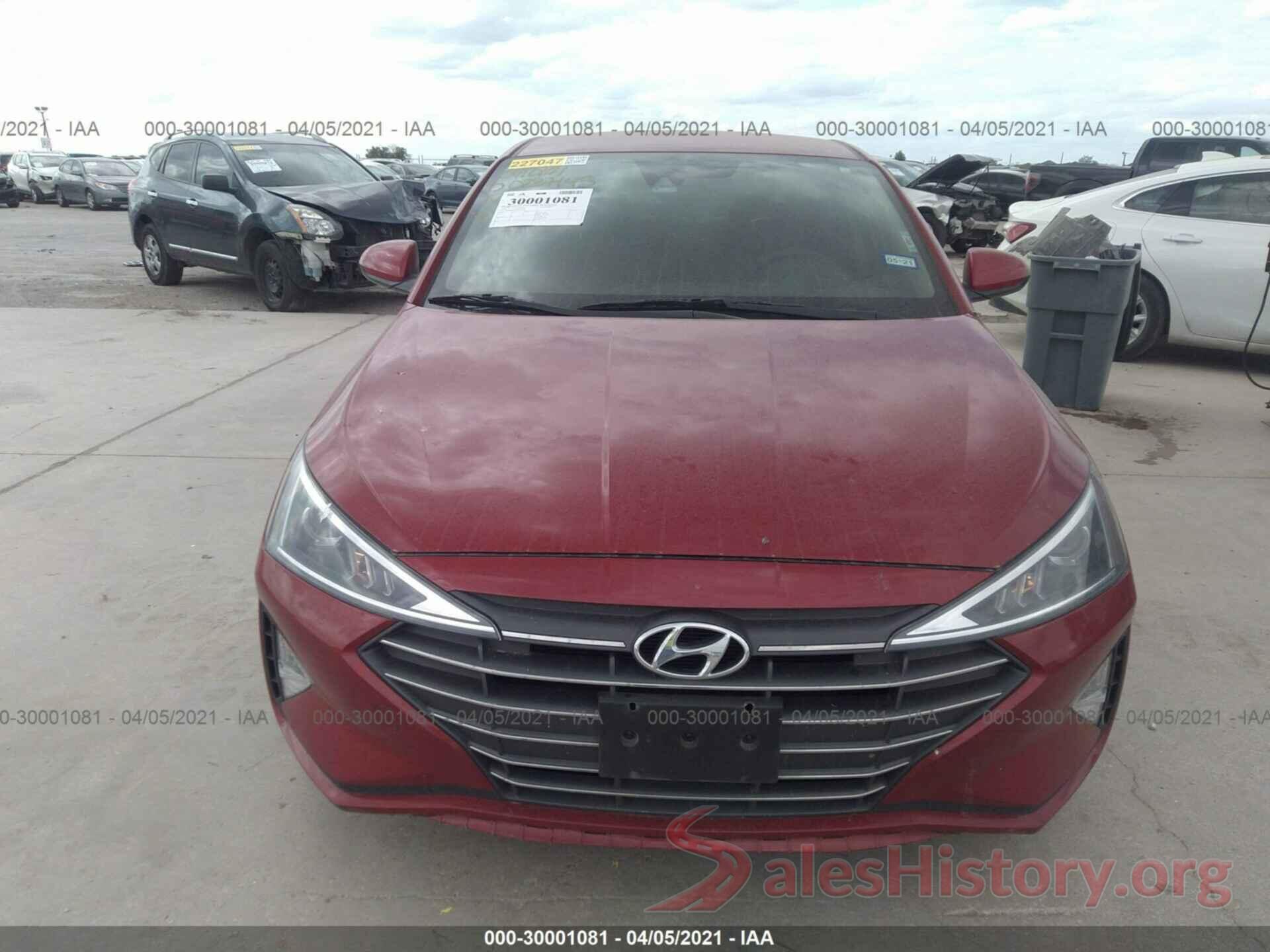 KMHD84LF3KU797580 2019 HYUNDAI ELANTRA