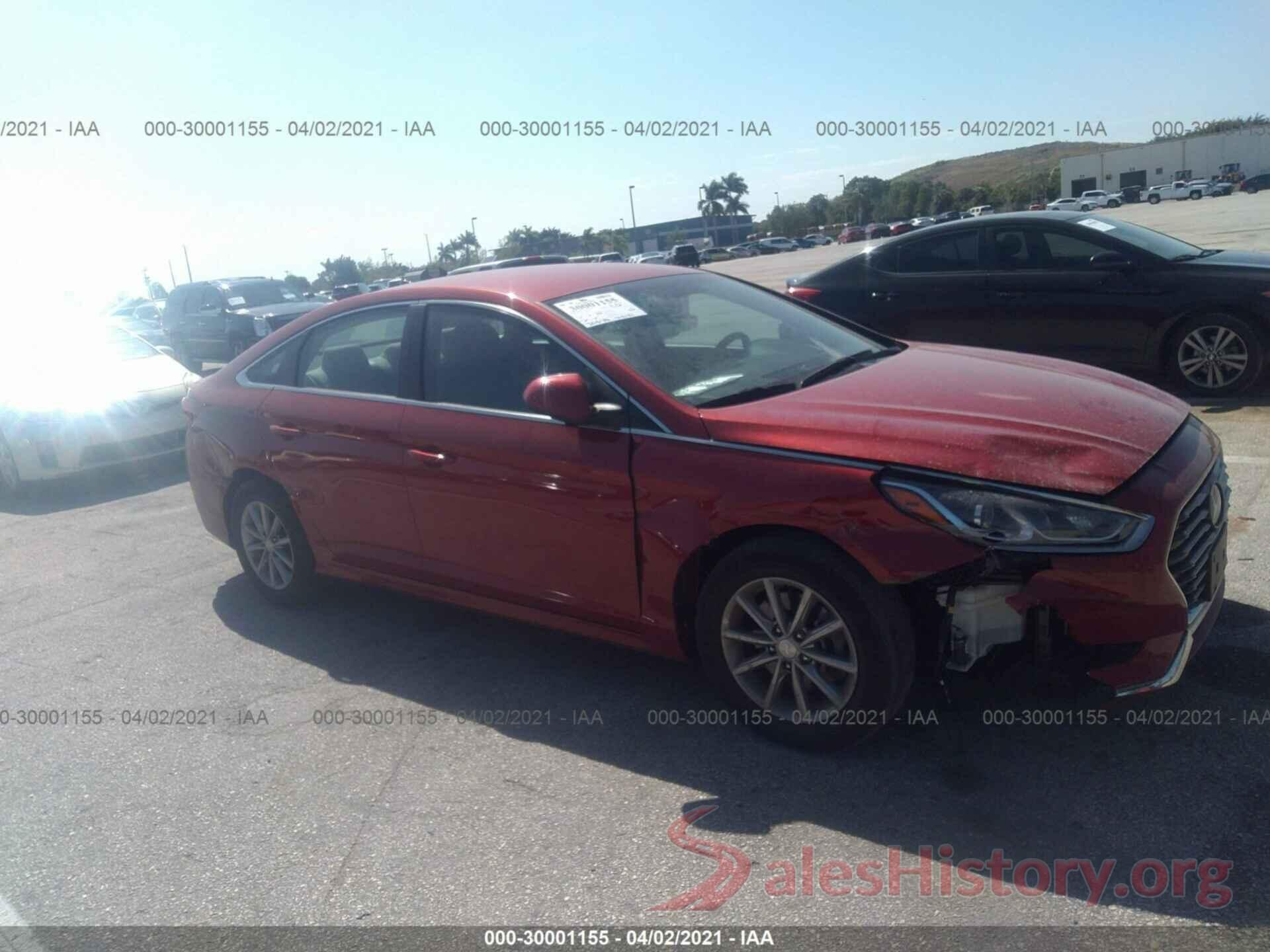 5NPE24AF7KH768347 2019 HYUNDAI SONATA