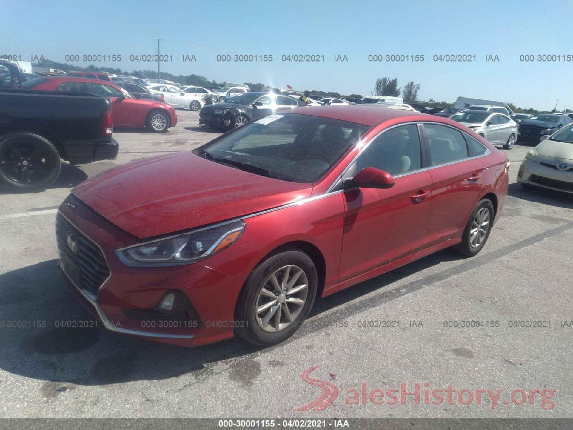 5NPE24AF7KH768347 2019 HYUNDAI SONATA