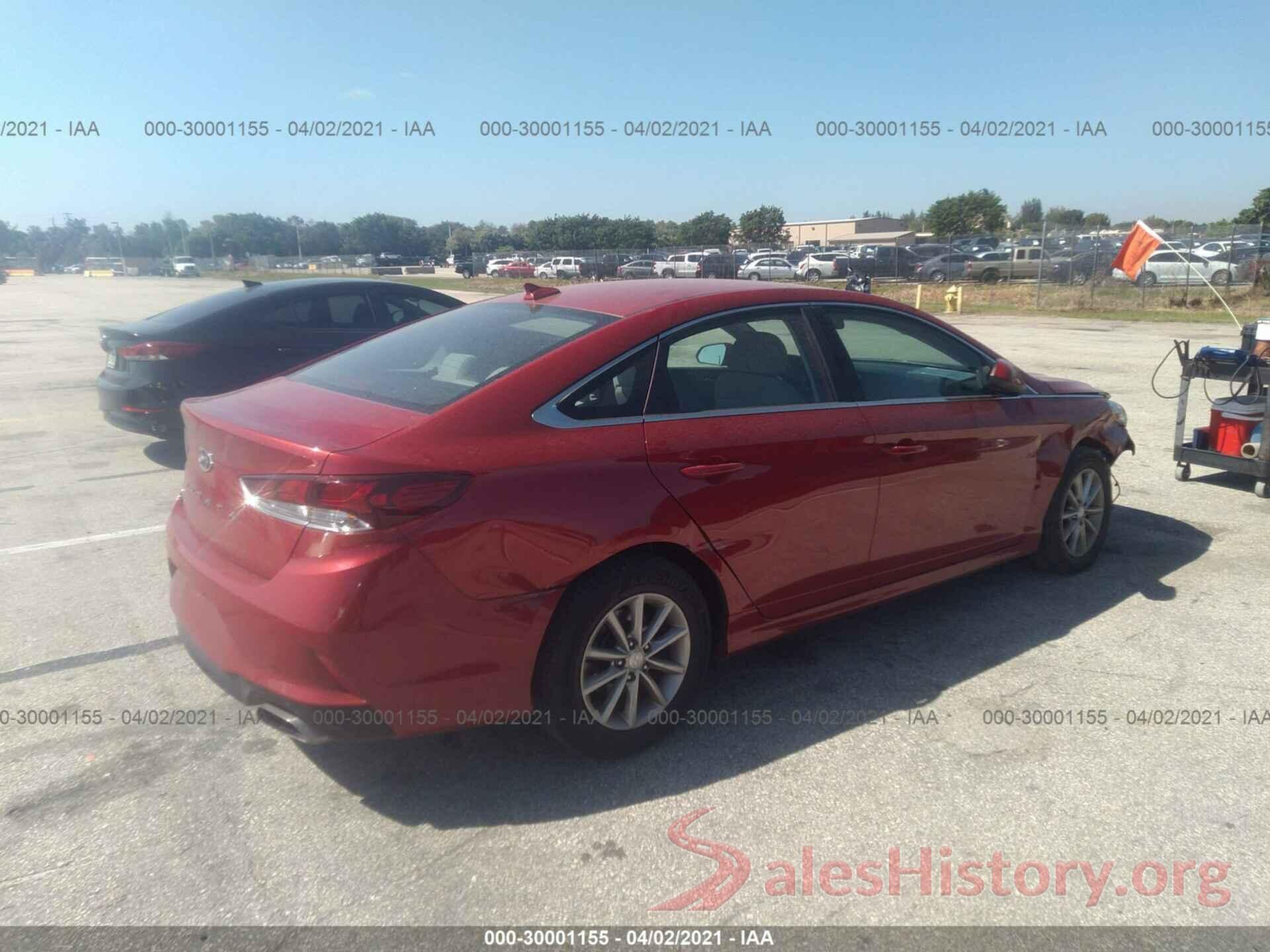 5NPE24AF7KH768347 2019 HYUNDAI SONATA