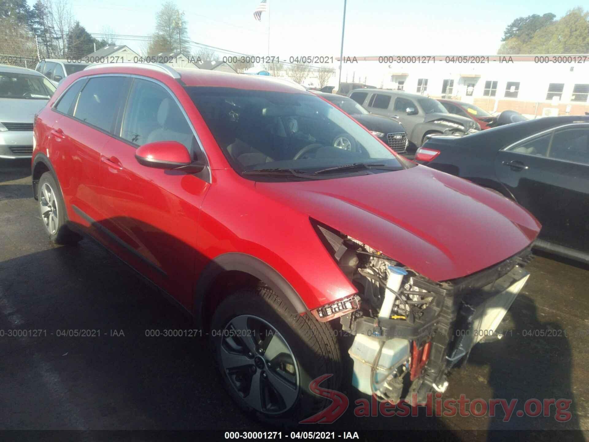 KNDCB3LC3H5049593 2017 KIA NIRO