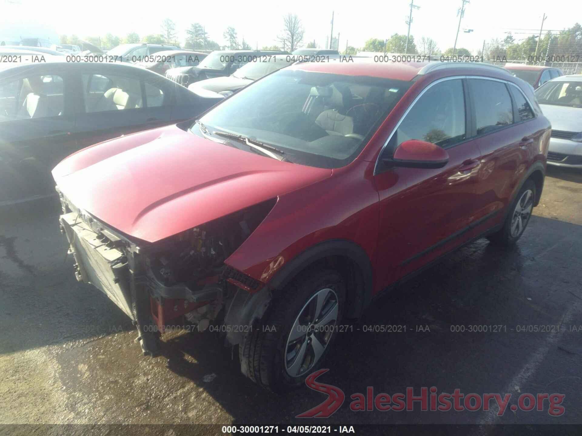 KNDCB3LC3H5049593 2017 KIA NIRO