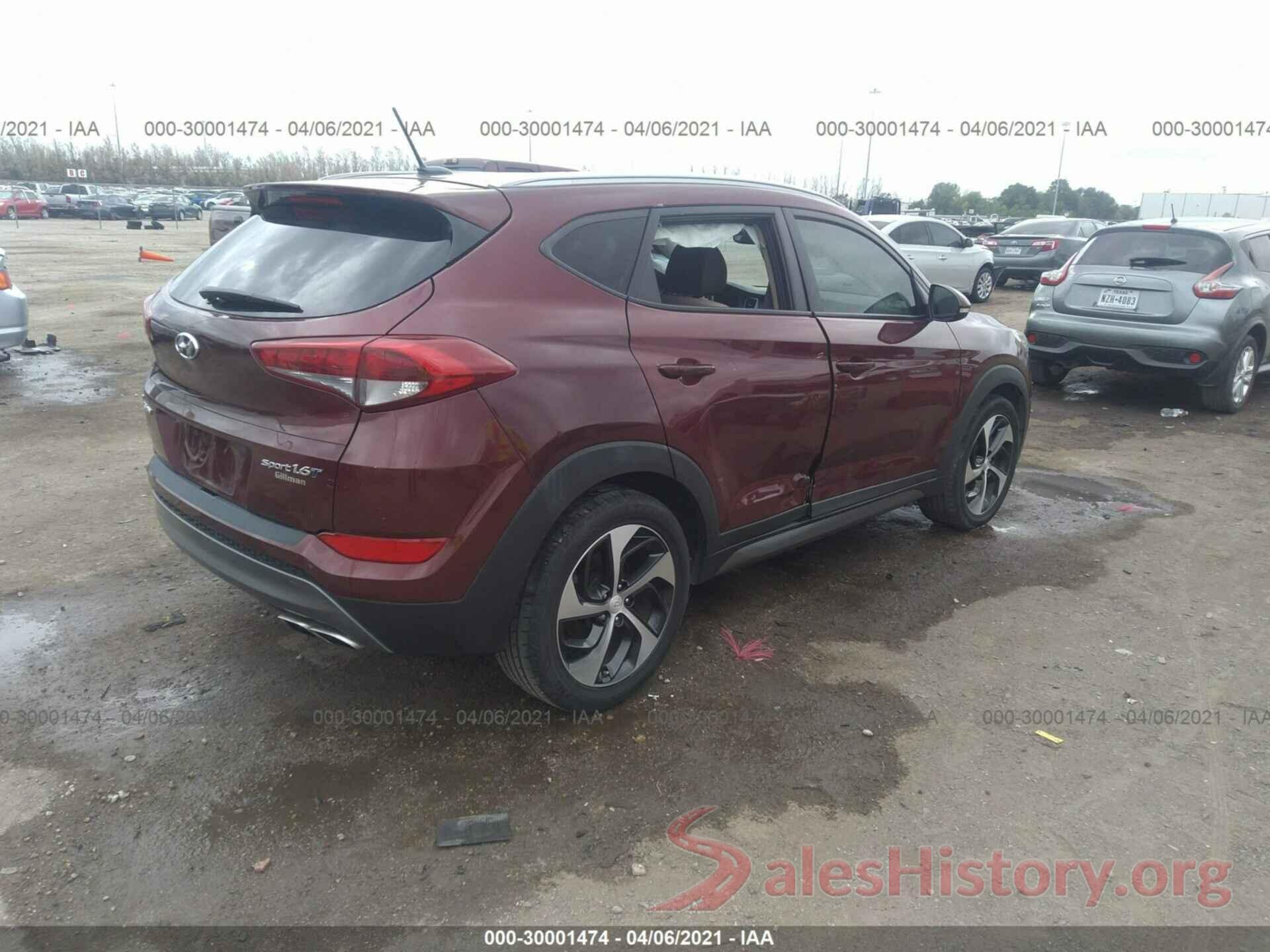 KM8J33A24GU201878 2016 HYUNDAI TUCSON