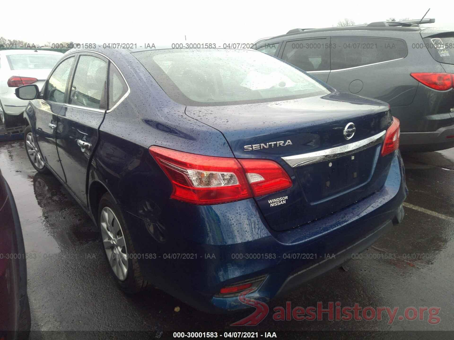 3N1AB7AP0HY264956 2017 NISSAN SENTRA