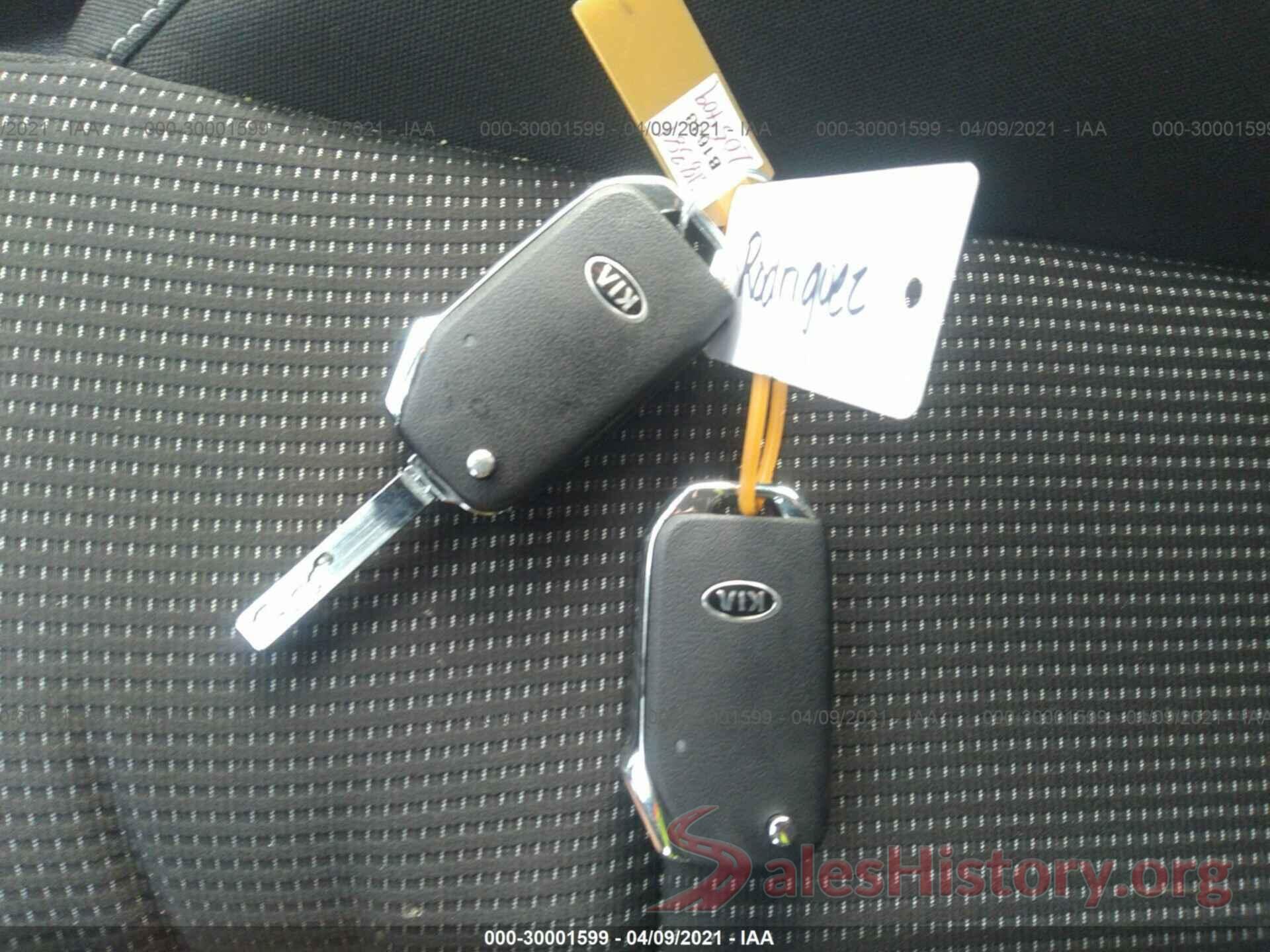 3KPF24AD4LE205409 2020 KIA FORTE