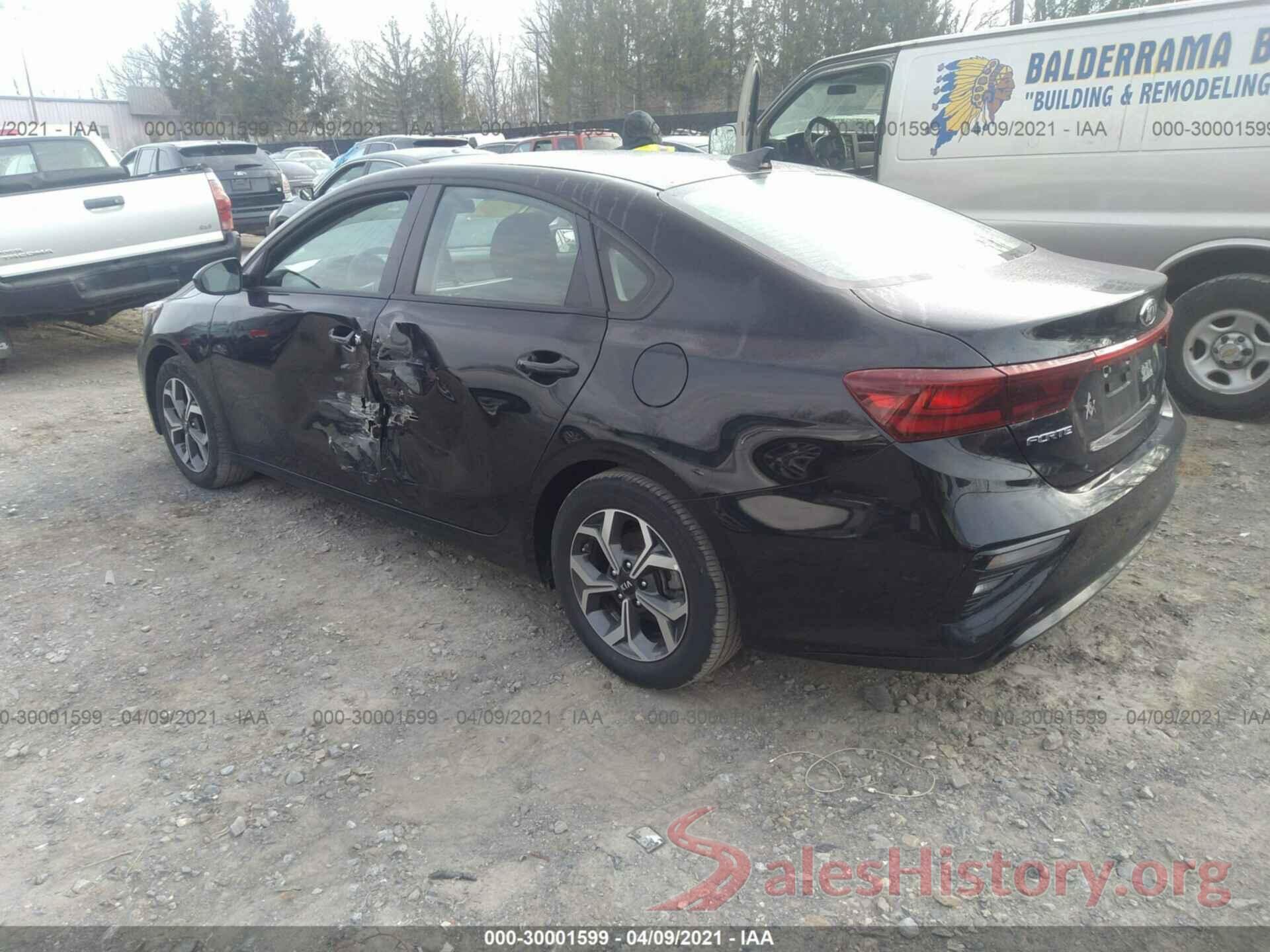 3KPF24AD4LE205409 2020 KIA FORTE