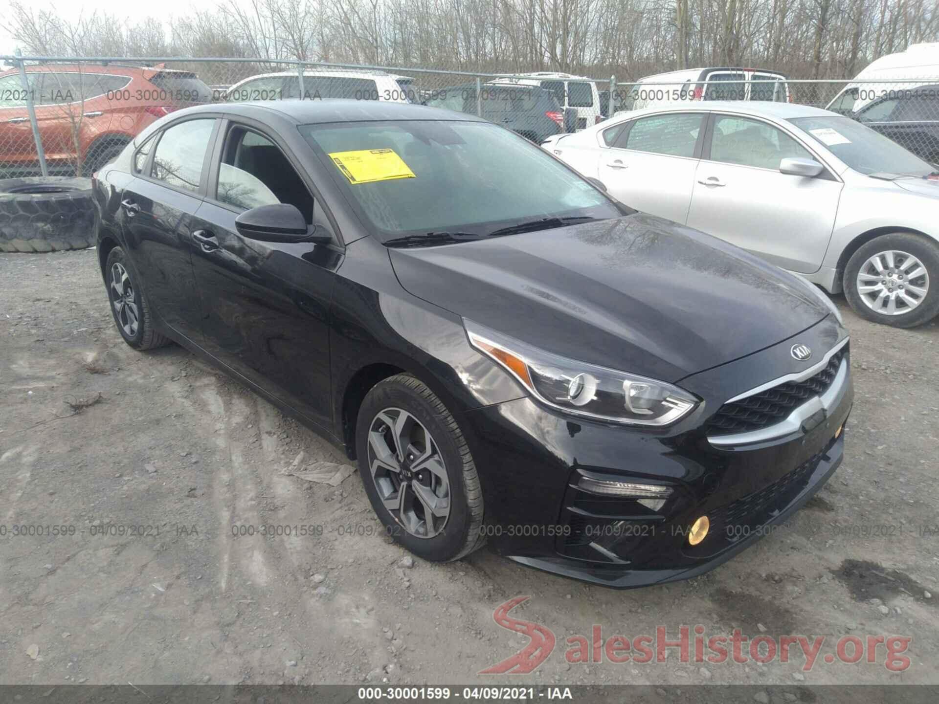 3KPF24AD4LE205409 2020 KIA FORTE