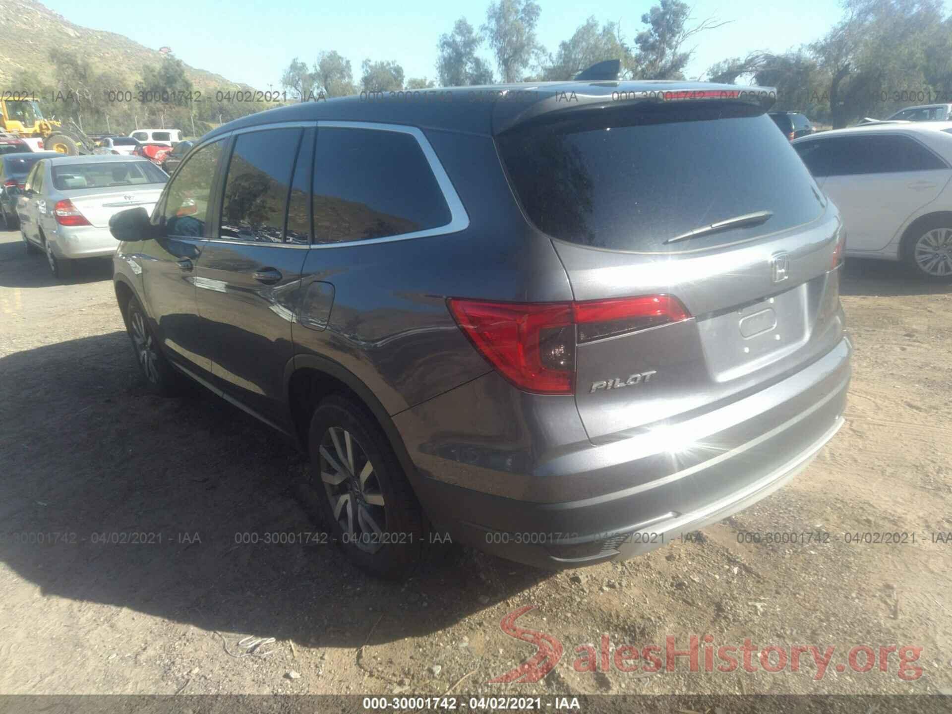 5FNYF5H59LB017187 2020 HONDA PILOT