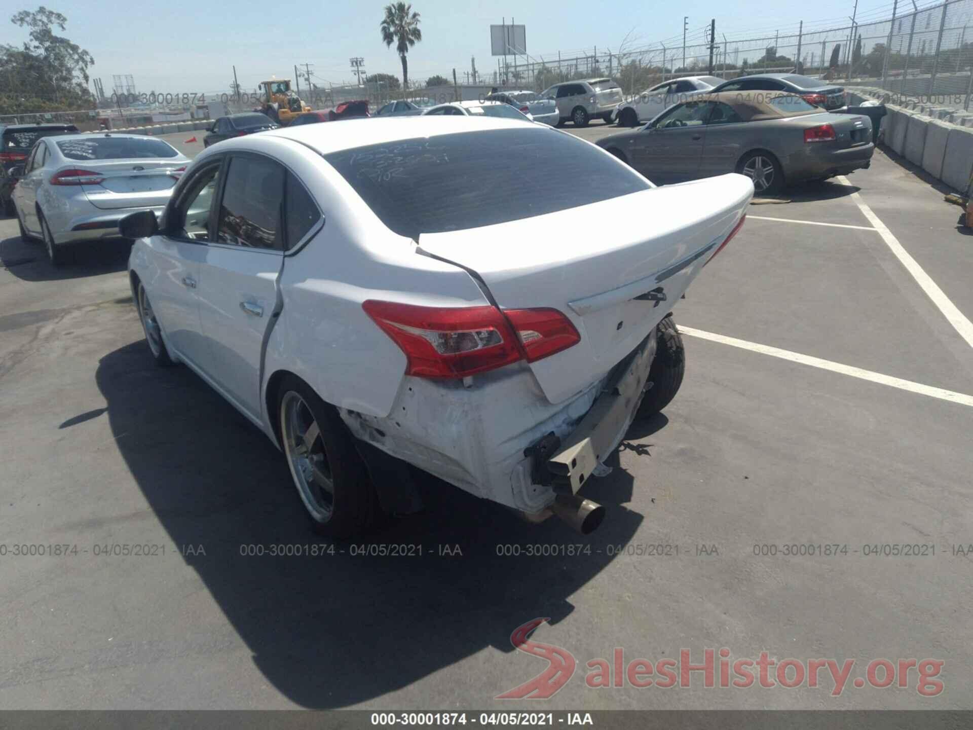 3N1AB7AP8GY319698 2016 NISSAN SENTRA