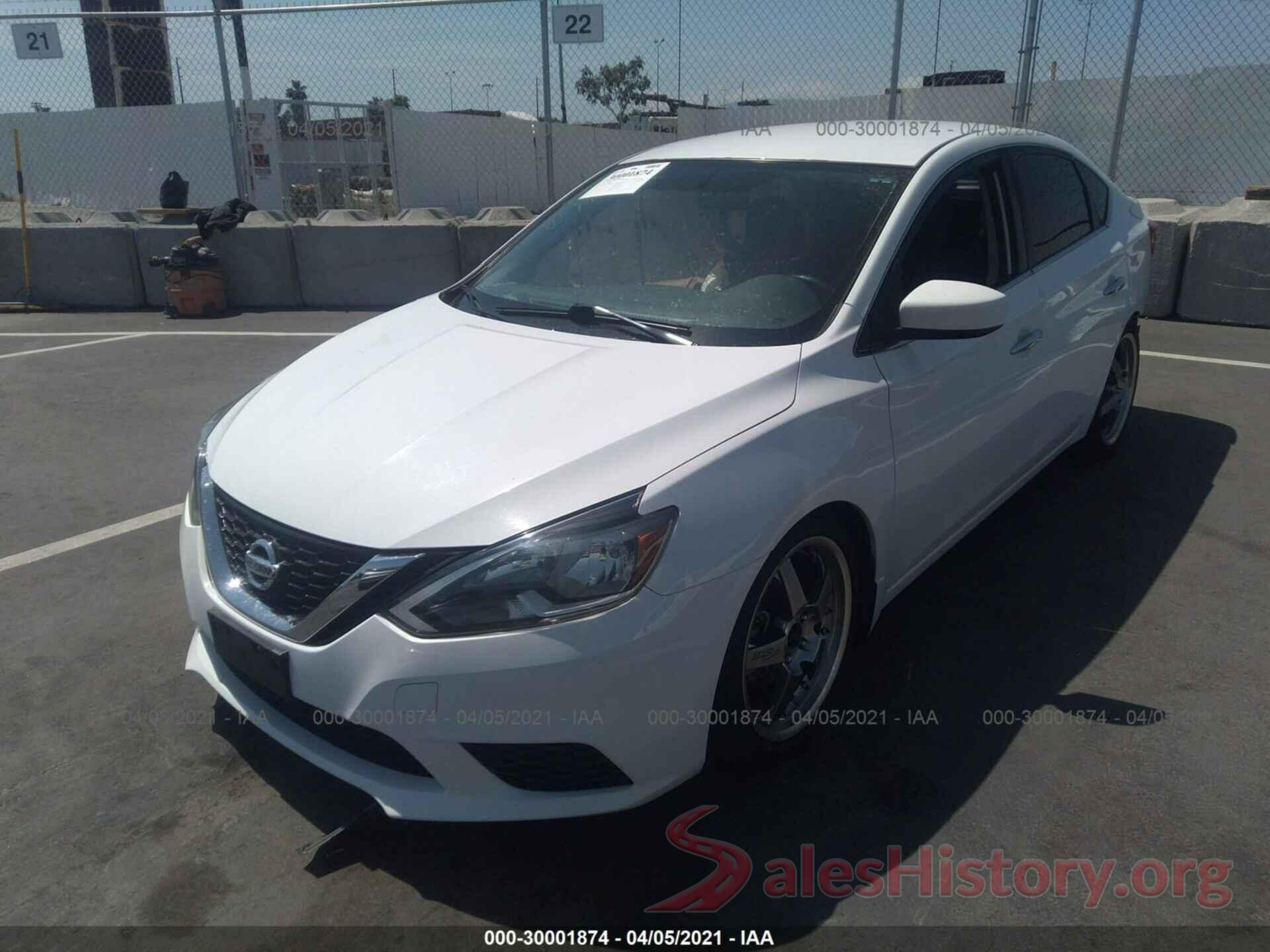 3N1AB7AP8GY319698 2016 NISSAN SENTRA