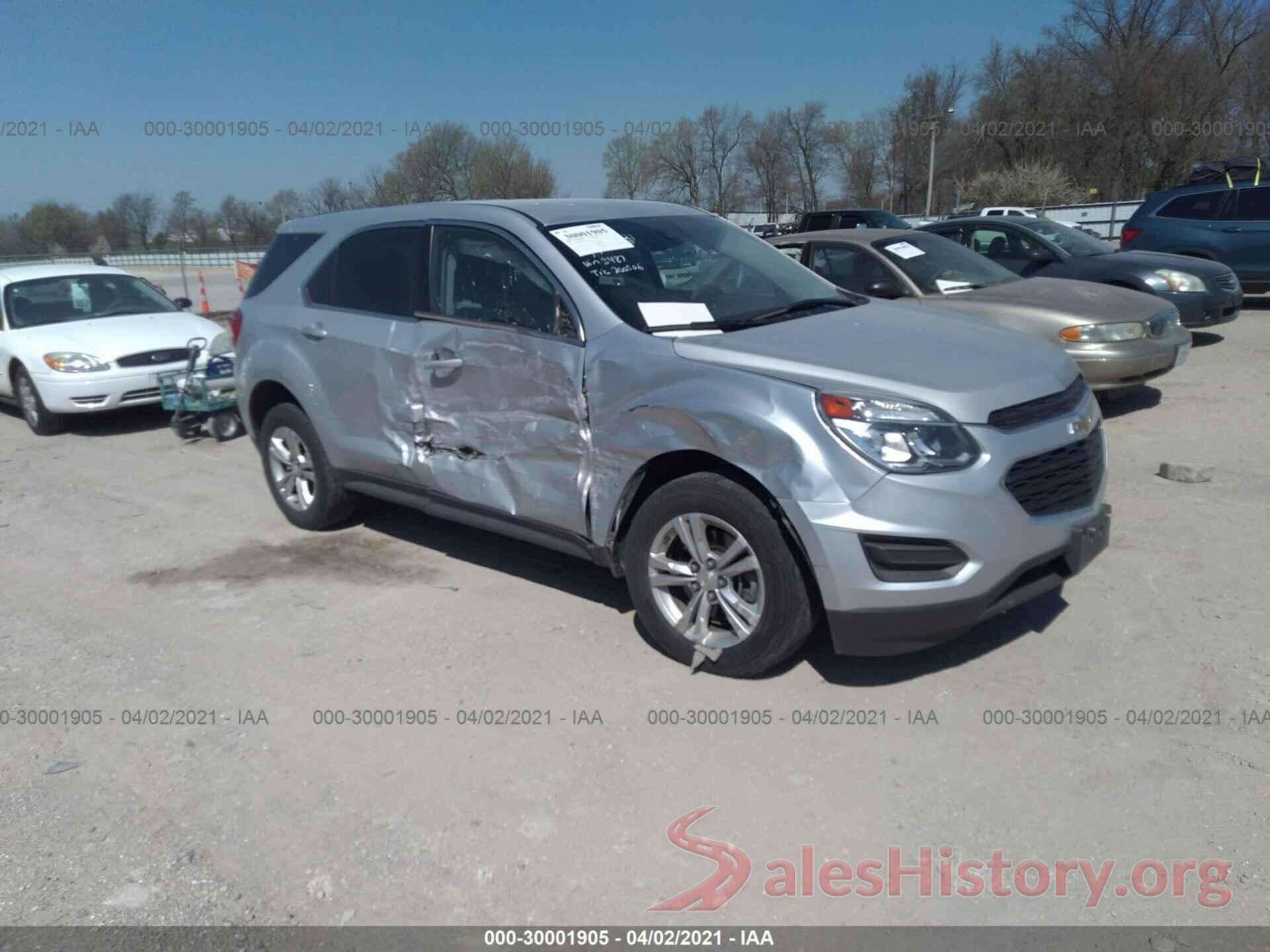 2GNFLEEKXH6205487 2017 CHEVROLET EQUINOX