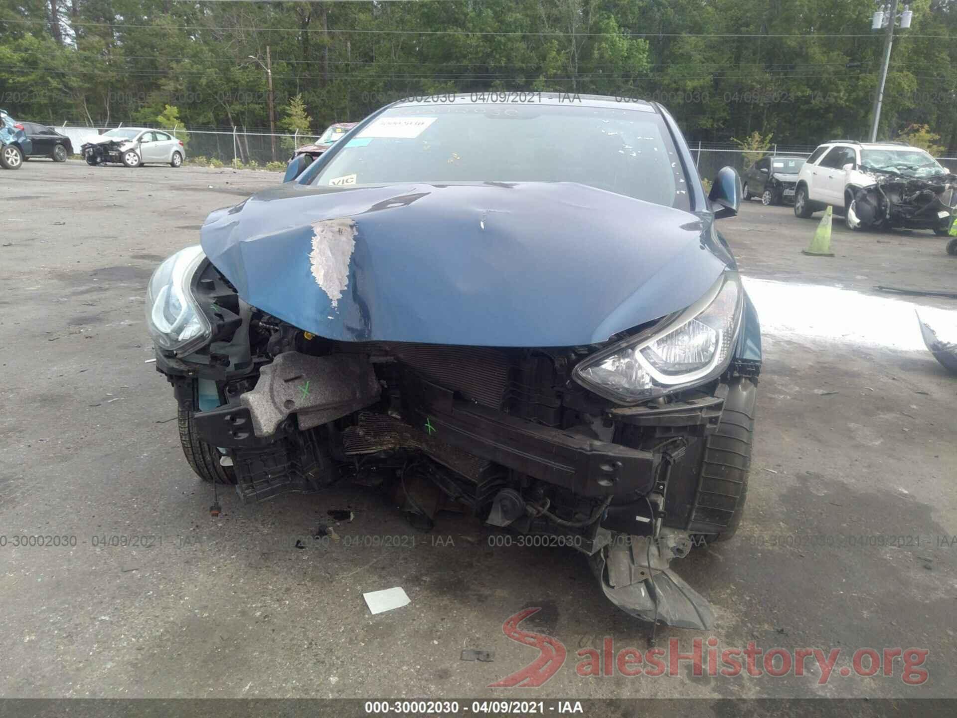 KMHDH4AE5GU490137 2016 HYUNDAI ELANTRA