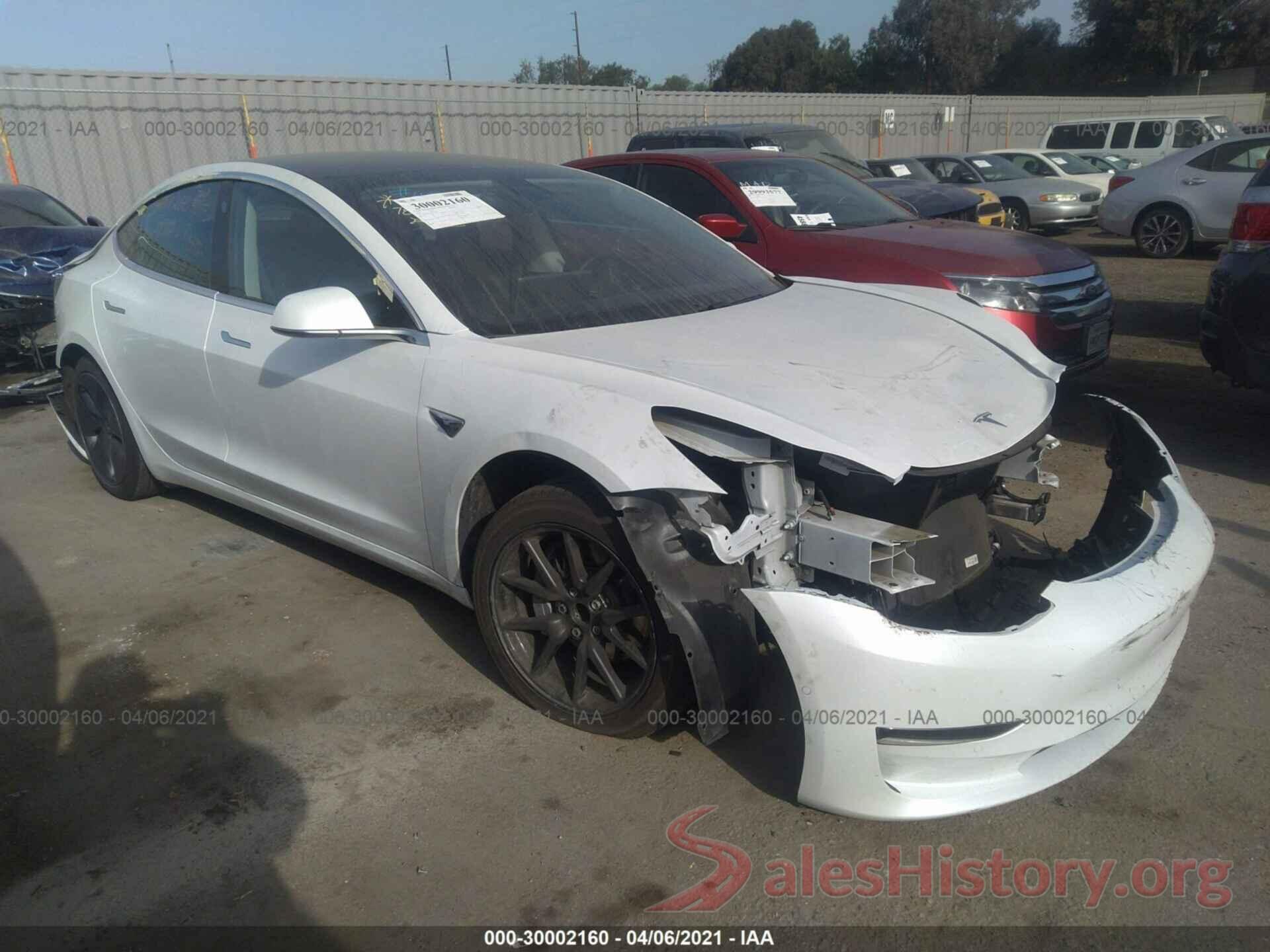 5YJ3E1EA3KF485602 2019 TESLA MODEL 3